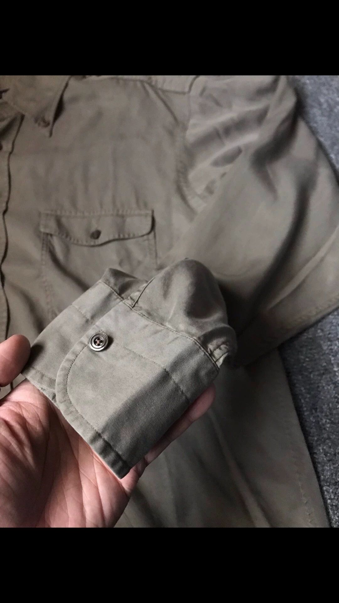 Tom Ford Tom Ford Military Lyocell Shirt 42 Size US XL / EU 56 / 4 - 4 Thumbnail