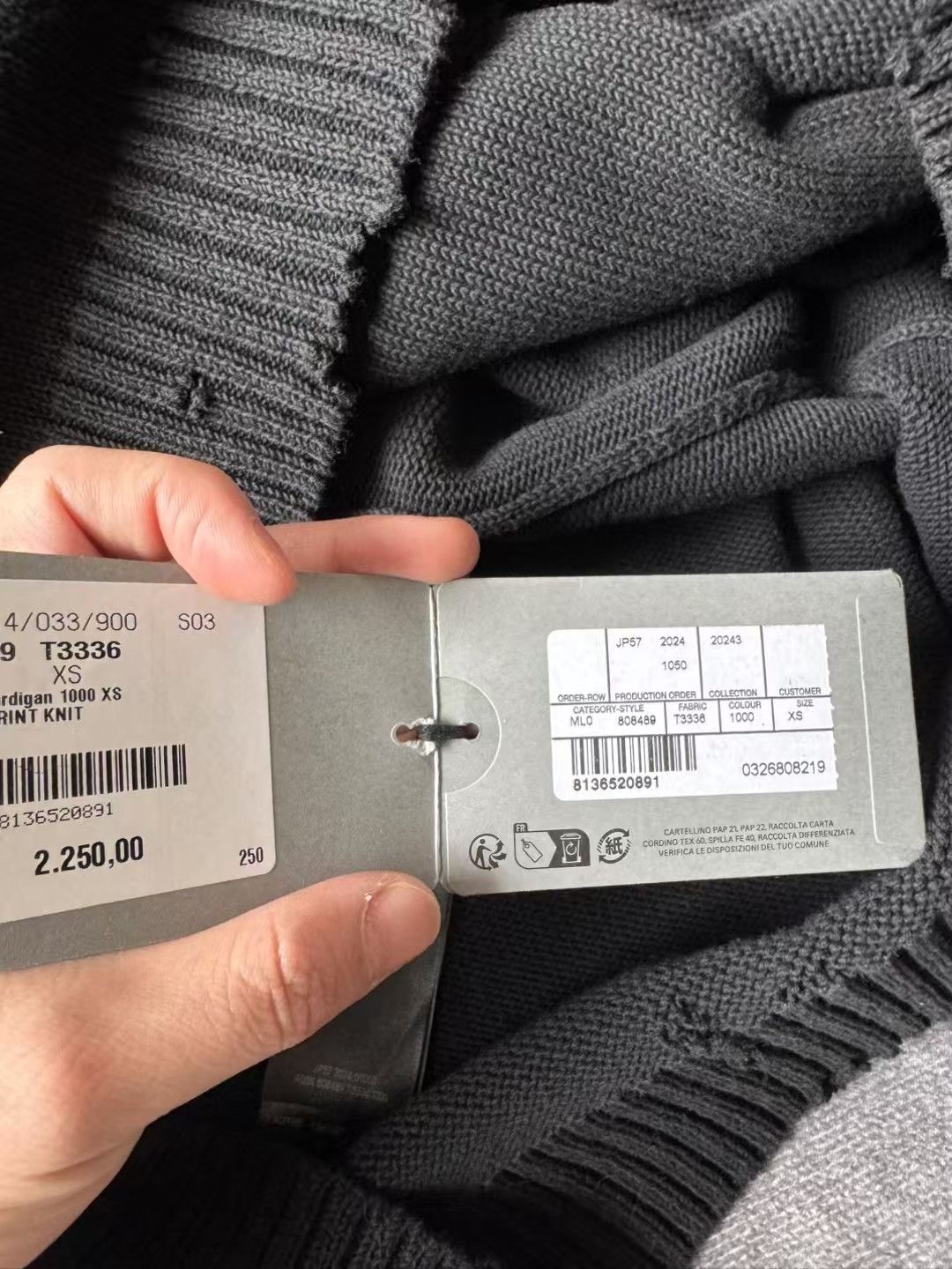 Balenciaga Balenciaga 24 Winter Show Y2K Knitwear Sweater 2501-Nextarr Size US XS / EU 42 / 0 - 5 Thumbnail