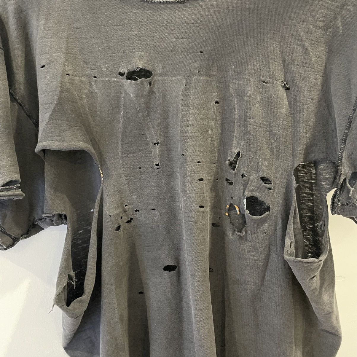 Unsound Rags × Vintage thrashed distressed vintage tee Size US S / EU 44-46 / 1 - 2 Thumbnail