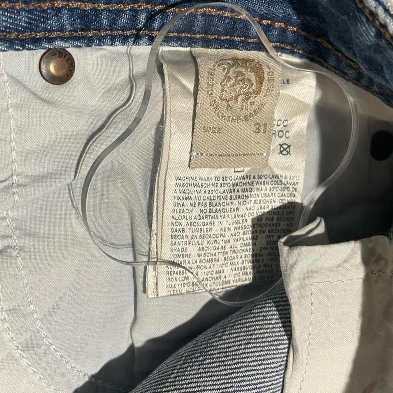 Diesel Vintage Diesel Deadstock SAFADO slim straight jeans Size US 31 - 8 Thumbnail