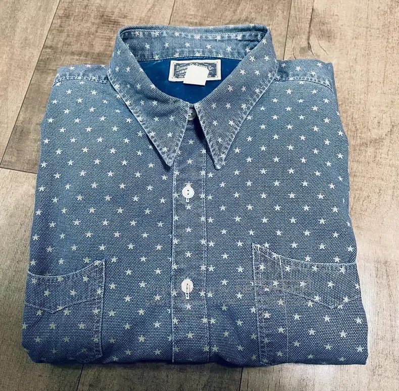 RRL Ralph Lauren RRL Ralph Lauren Out of print blue dyed small star antique Size US L / EU 52-54 / 3 - 2 Thumbnail