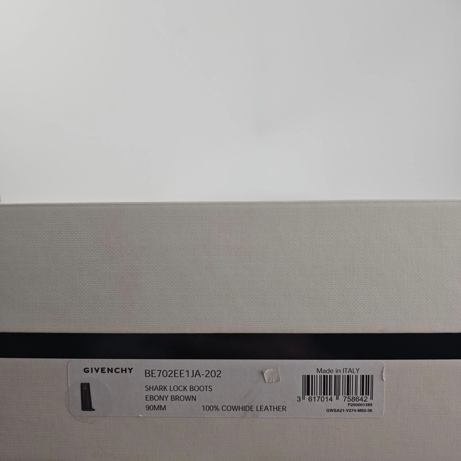 Givenchy GIVENCHY Shark Lock Brown Leather 90mm Boots New Size US 6 / IT 36 - 2 Thumbnail