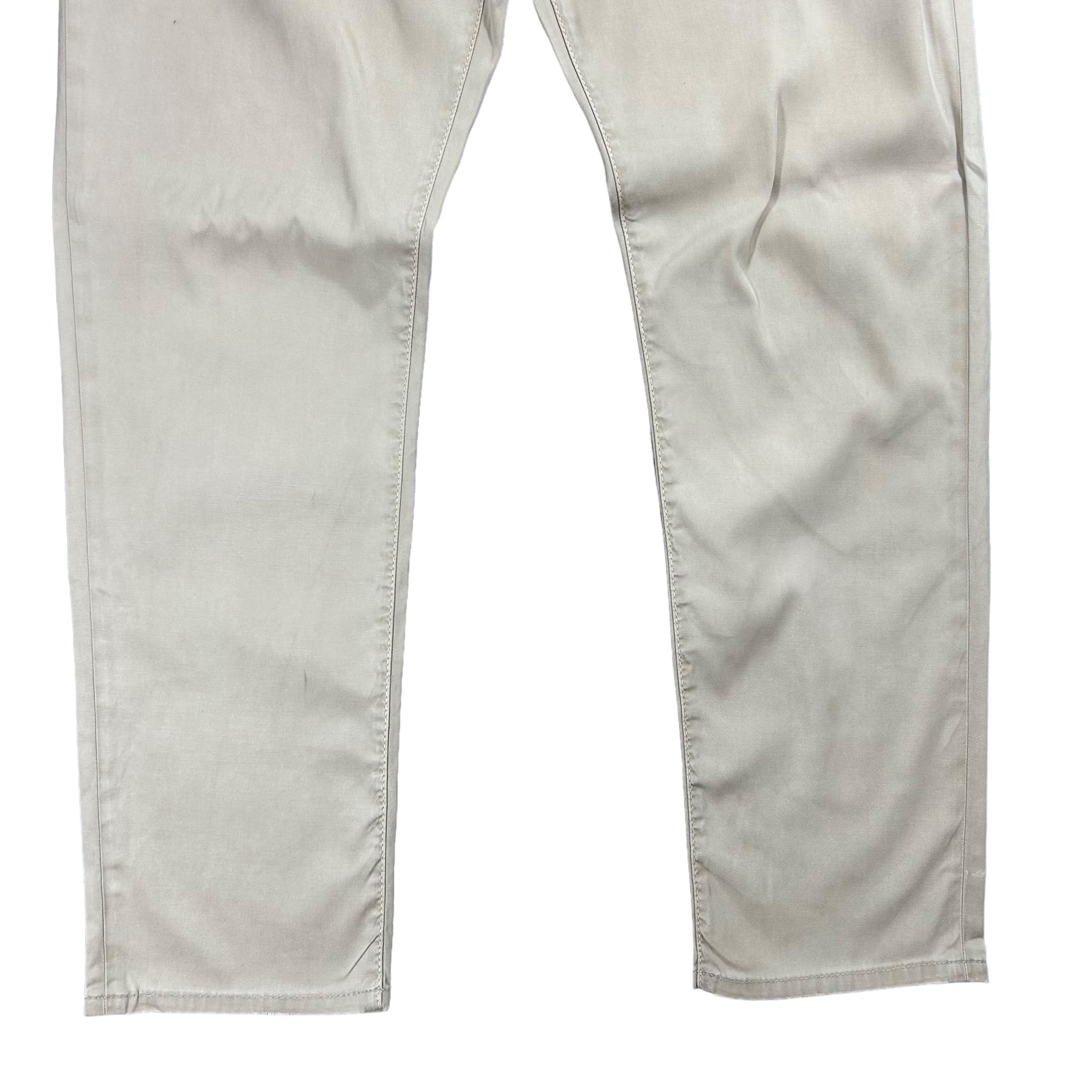 Jacob Cohen Jacob Cohen Style 688 Lyocell Beige Regular Tapered Pants 36 Size US 36 / EU 52 - 6 Thumbnail