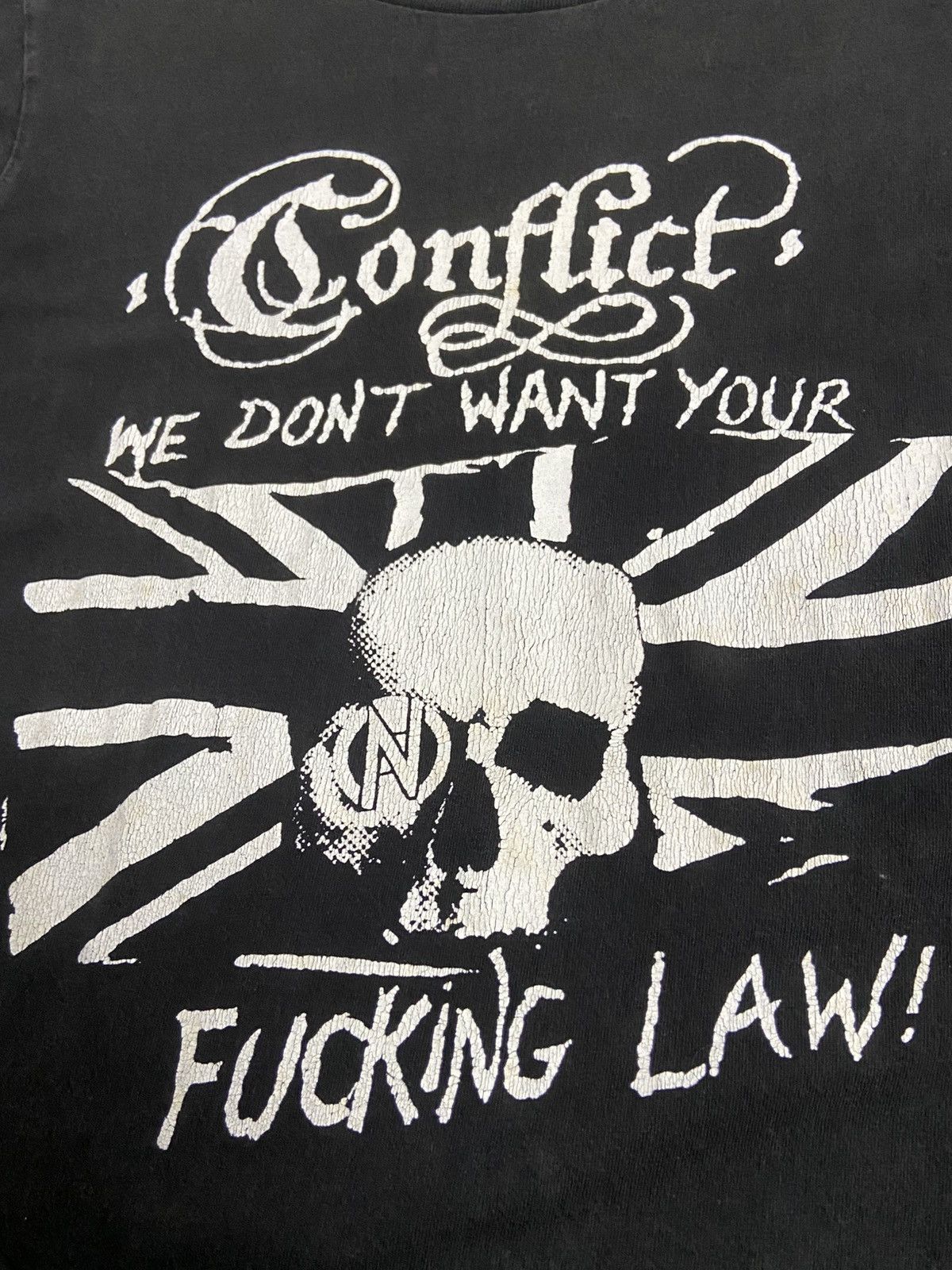 Band Tees Vintage Conflict Hardcore Punk rock band Tee Size US S / EU 44-46 / 1 - 3 Thumbnail