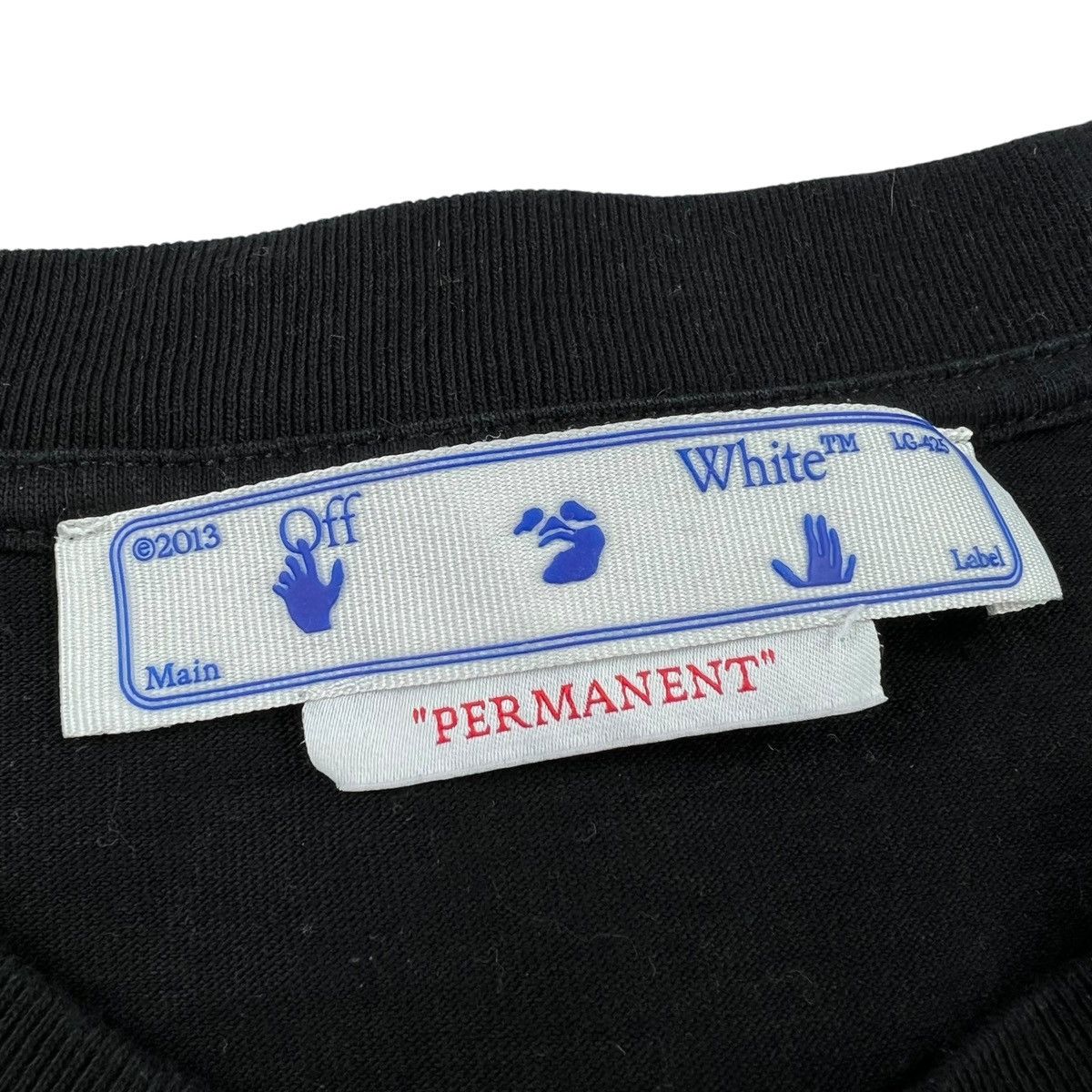 Off-White Off-White Jersey Diagonal Black T Shirt Size US XL / EU 56 / 4 - 4 Thumbnail