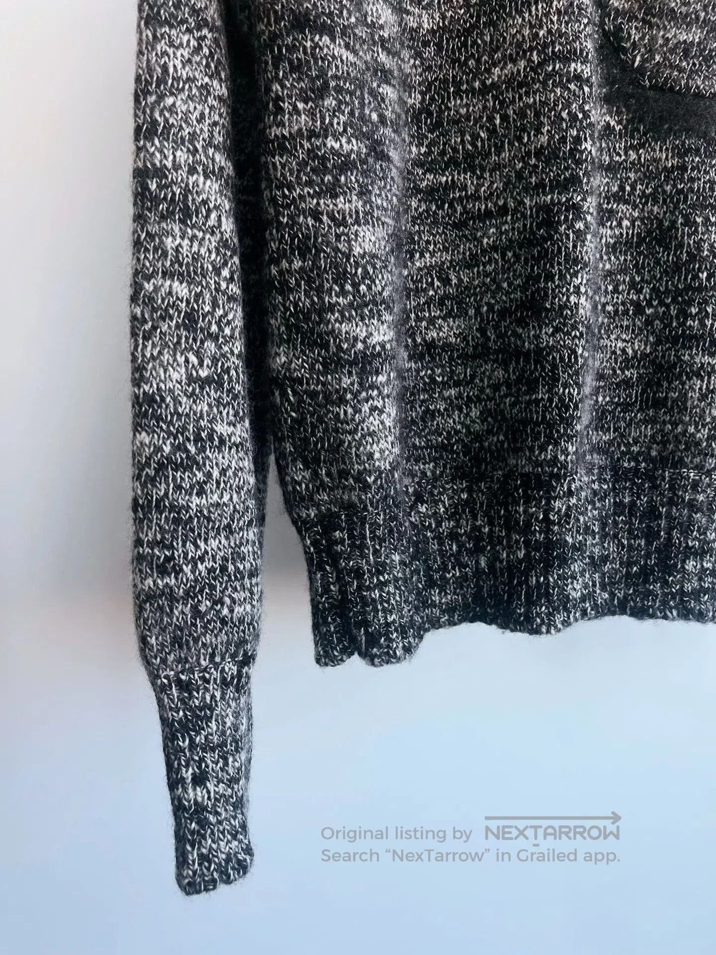 Other Yohji Yamamoto Knit Sweater with detachable collar. Size L / US 10 / IT 46 - 5 Thumbnail