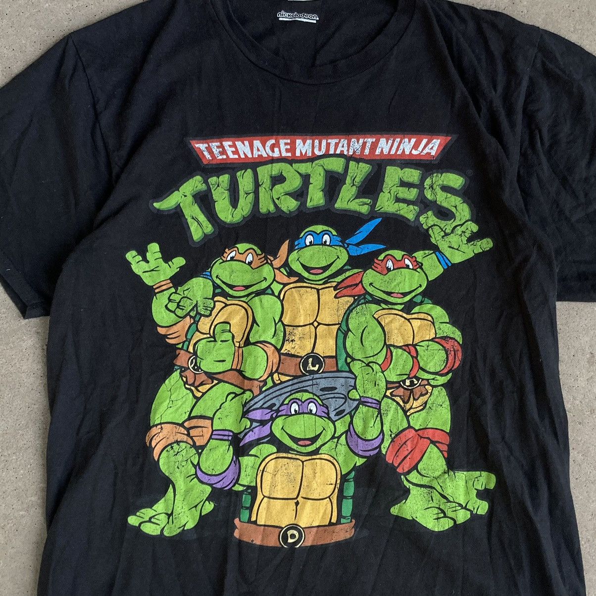 Band Tees × Nickelodeon × Vintage Teenage Mutant Ninja Turtles Size US M / EU 48-50 / 2 - 2 Thumbnail