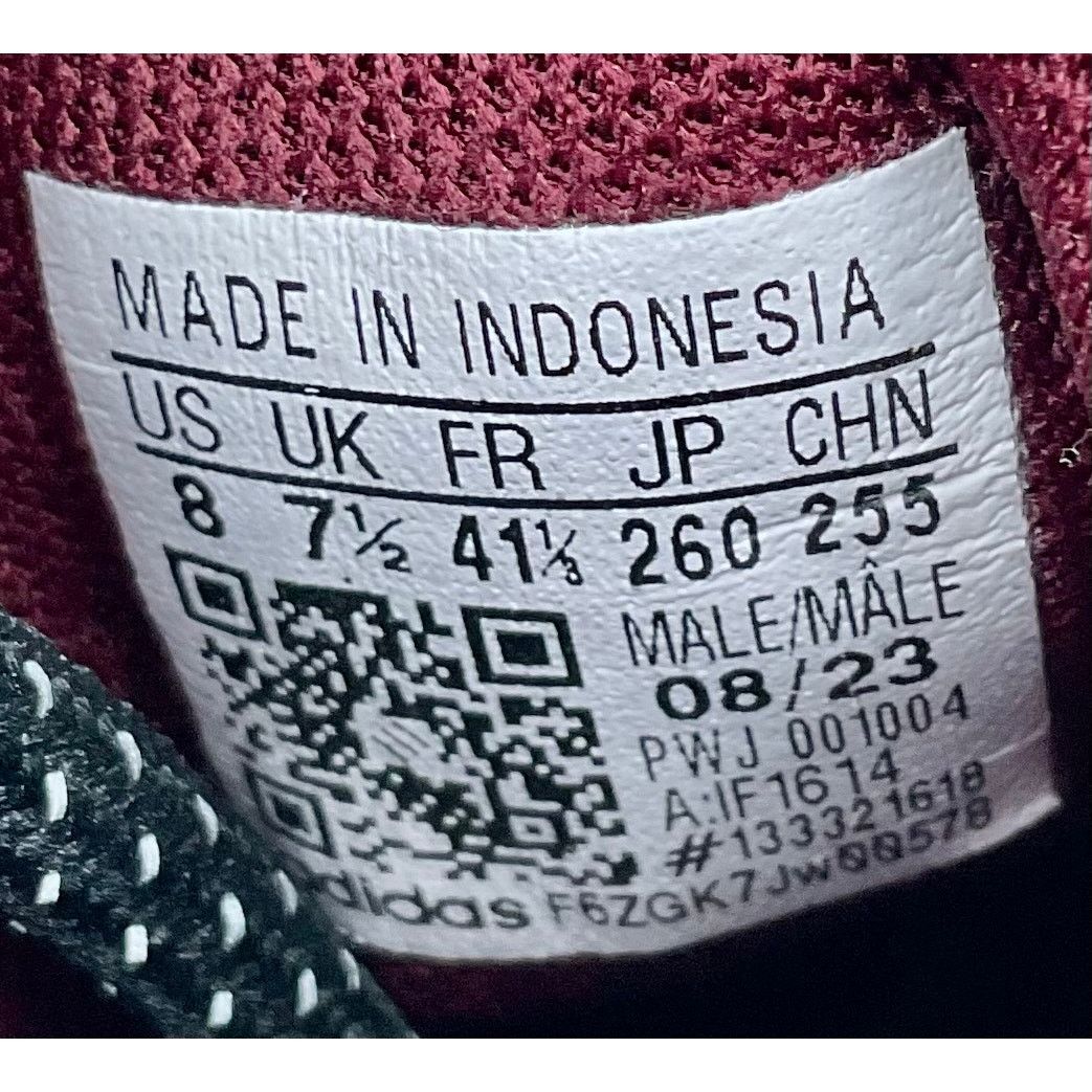 Adidas Adidas Kaptir 3.0 Mens IF1614 Running Shoes Burgundy Sz 8 Size US 9.5 / EU 42-43 - 8 Thumbnail