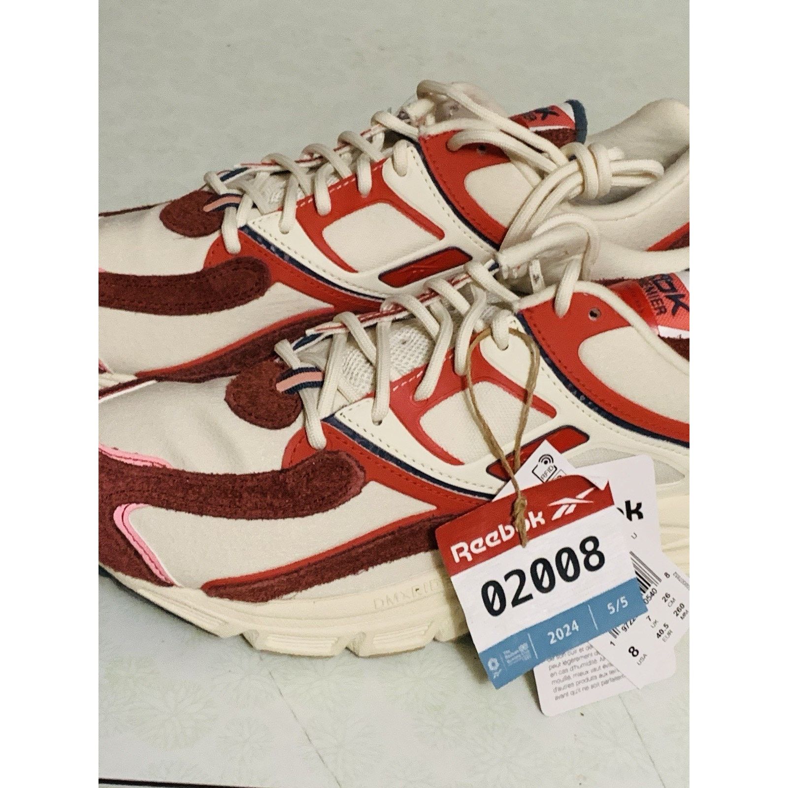 Reebok Reebok Premier Trinity KFS Red RESO4EPTUR1 Men’s Sz 8 Suede Size US 8 / EU 41 - 5 Thumbnail