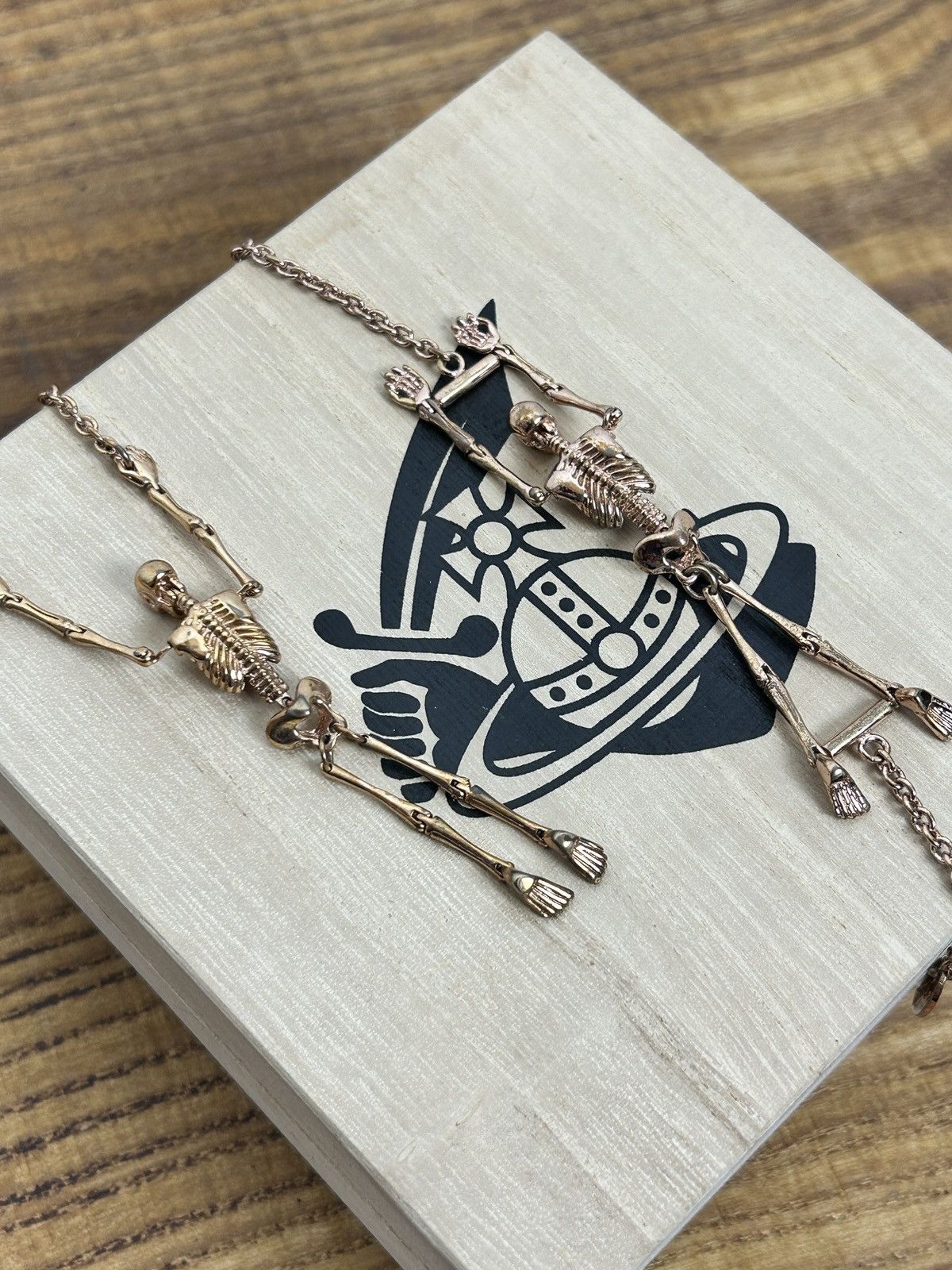 Vivienne Westwood Vintage Vivienne Westwood Skeleton Bundle Necklace Bracelet Size ONE SIZE - 5 Thumbnail