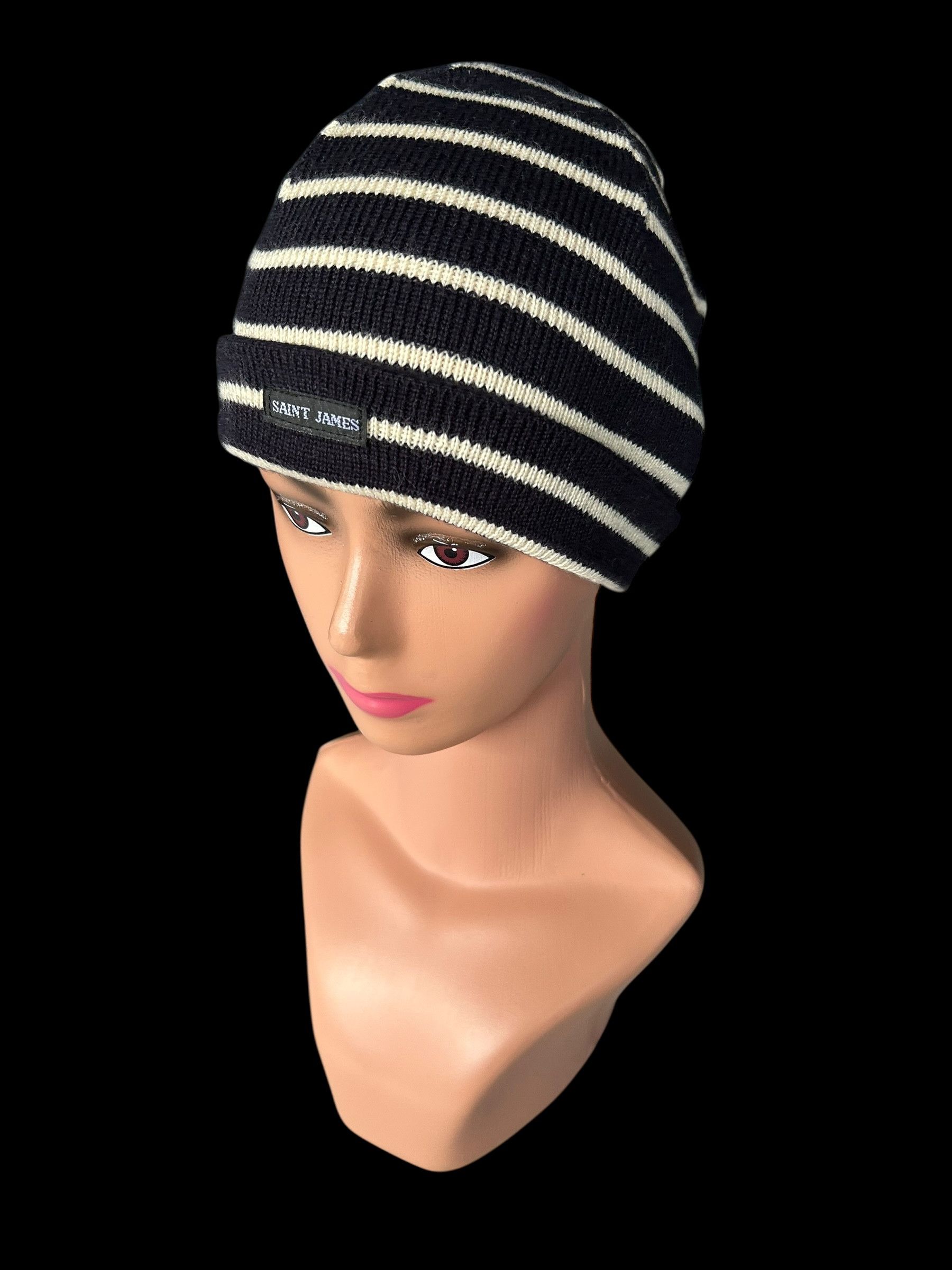 Japanese Brand × Kapital × Vintage Saint James Stripe Made in France Beanie Hats Size ONE SIZE - 4 Thumbnail