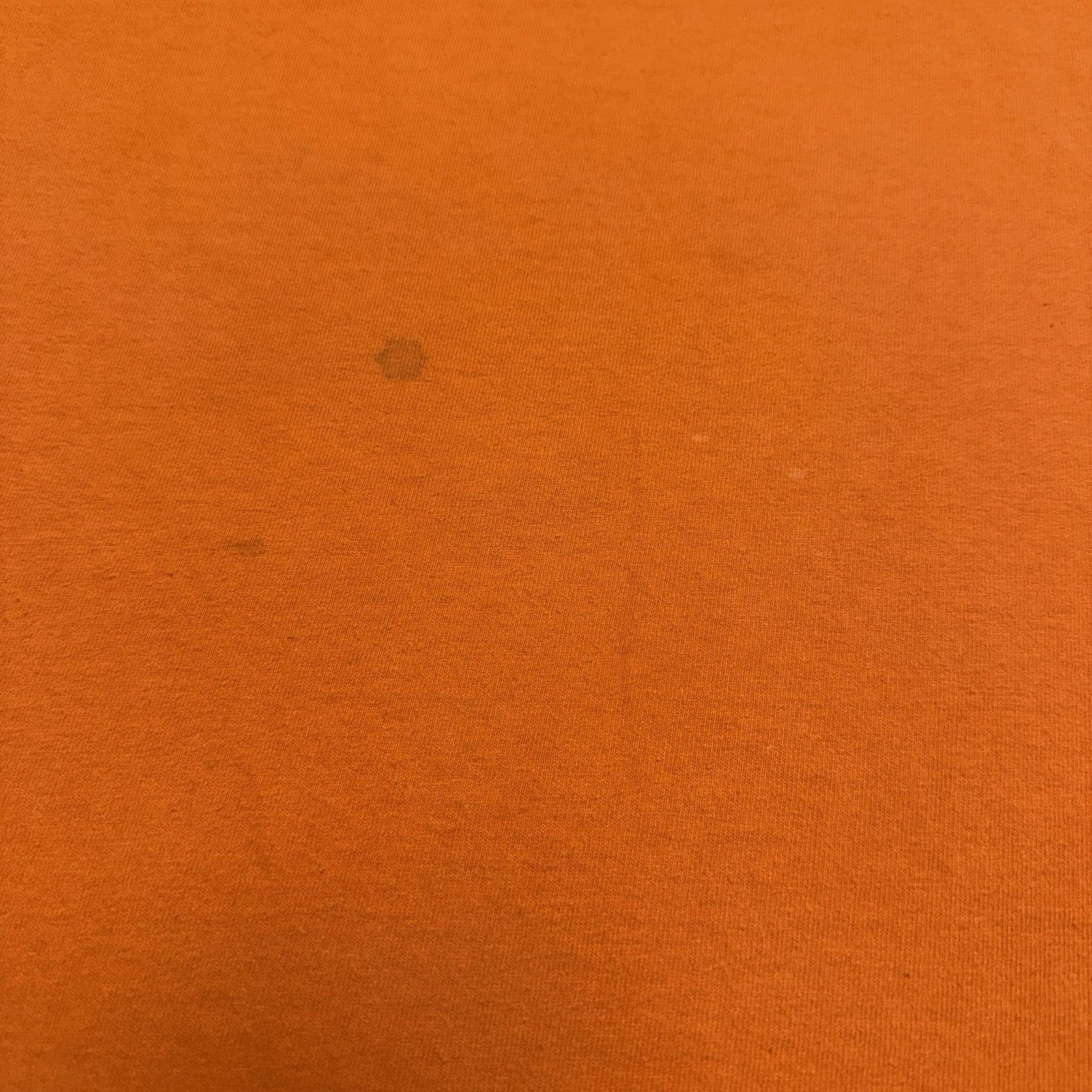 Fruit Of The Loom Vintage 90s Orange T Shirt L 20.5x27 Fruit of the Loom Size US L / EU 52-54 / 3 - 5 Thumbnail