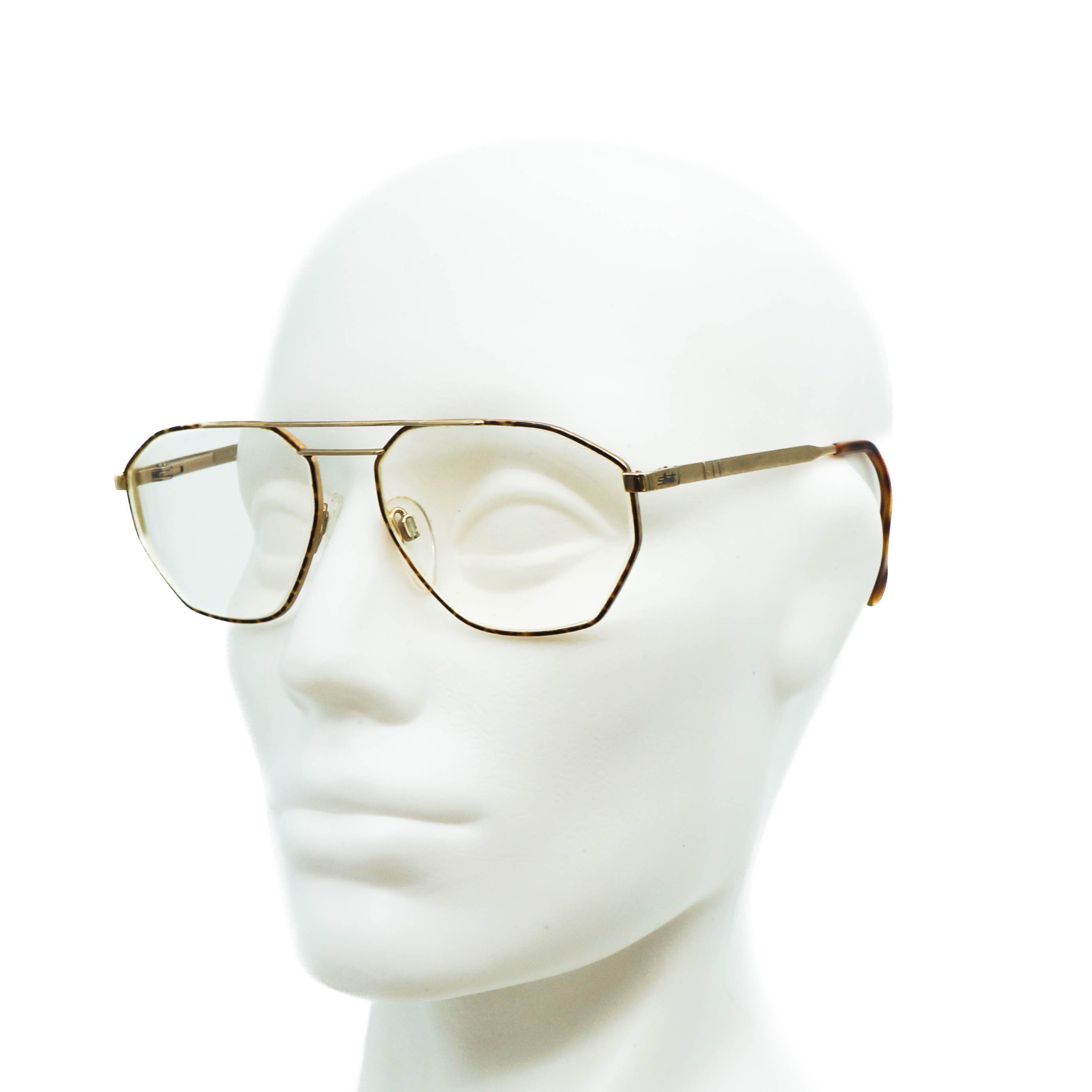 Silhouette Silhouette M7178 Gold Metal Frame Glasses 80s Austria Size ONE SIZE - 9 Thumbnail