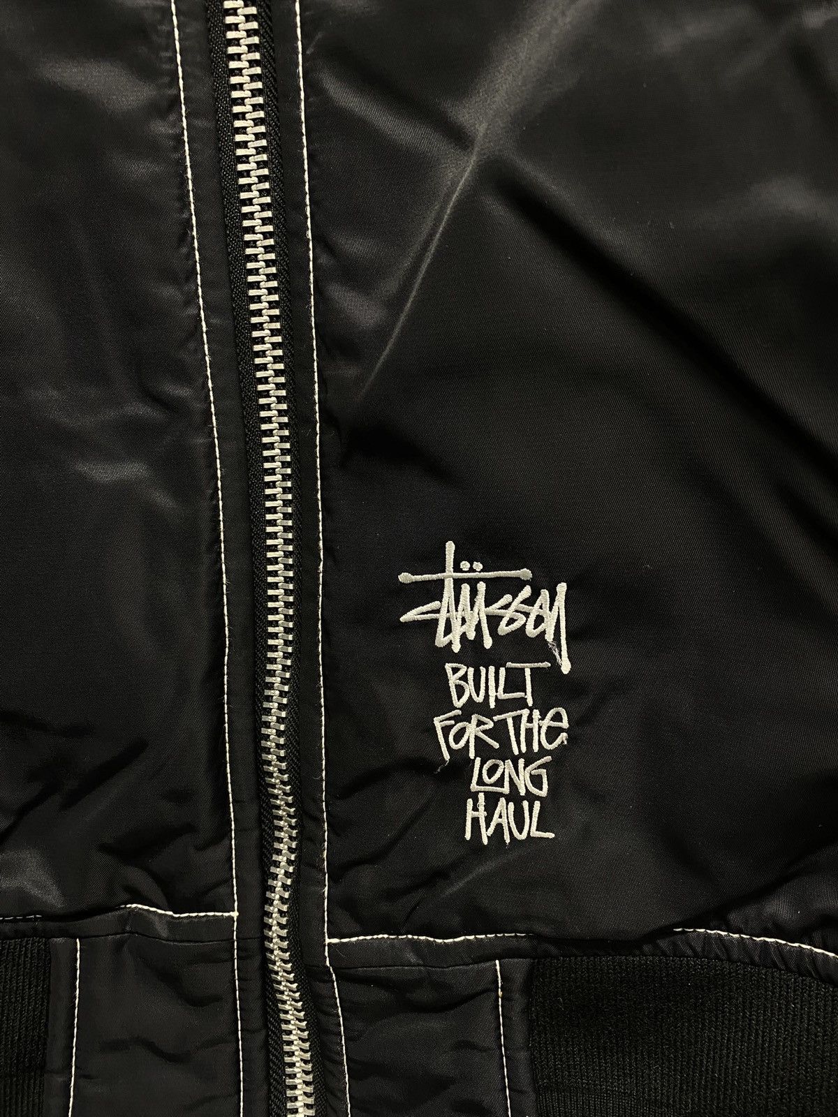 Stussy Stussy Built Reversible Bomber Jacket Black - Small Size US S / EU 44-46 / 1 - 4 Thumbnail