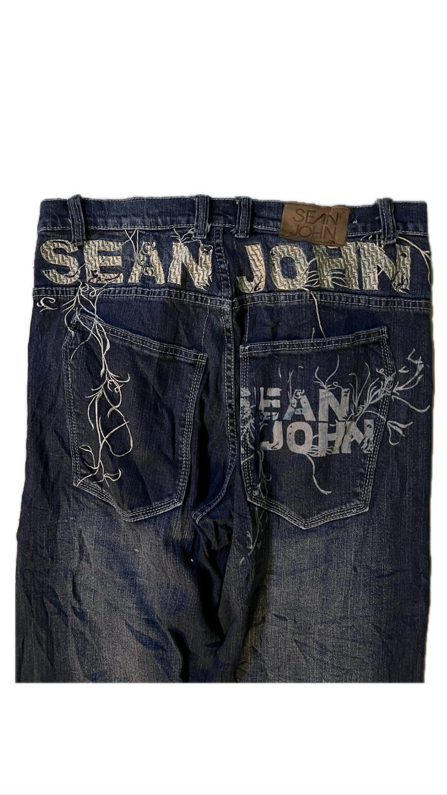 Sean John (36)y2k Sean John Embroidery Backhit Graphic Size US 36 / EU 52 - 3 Thumbnail