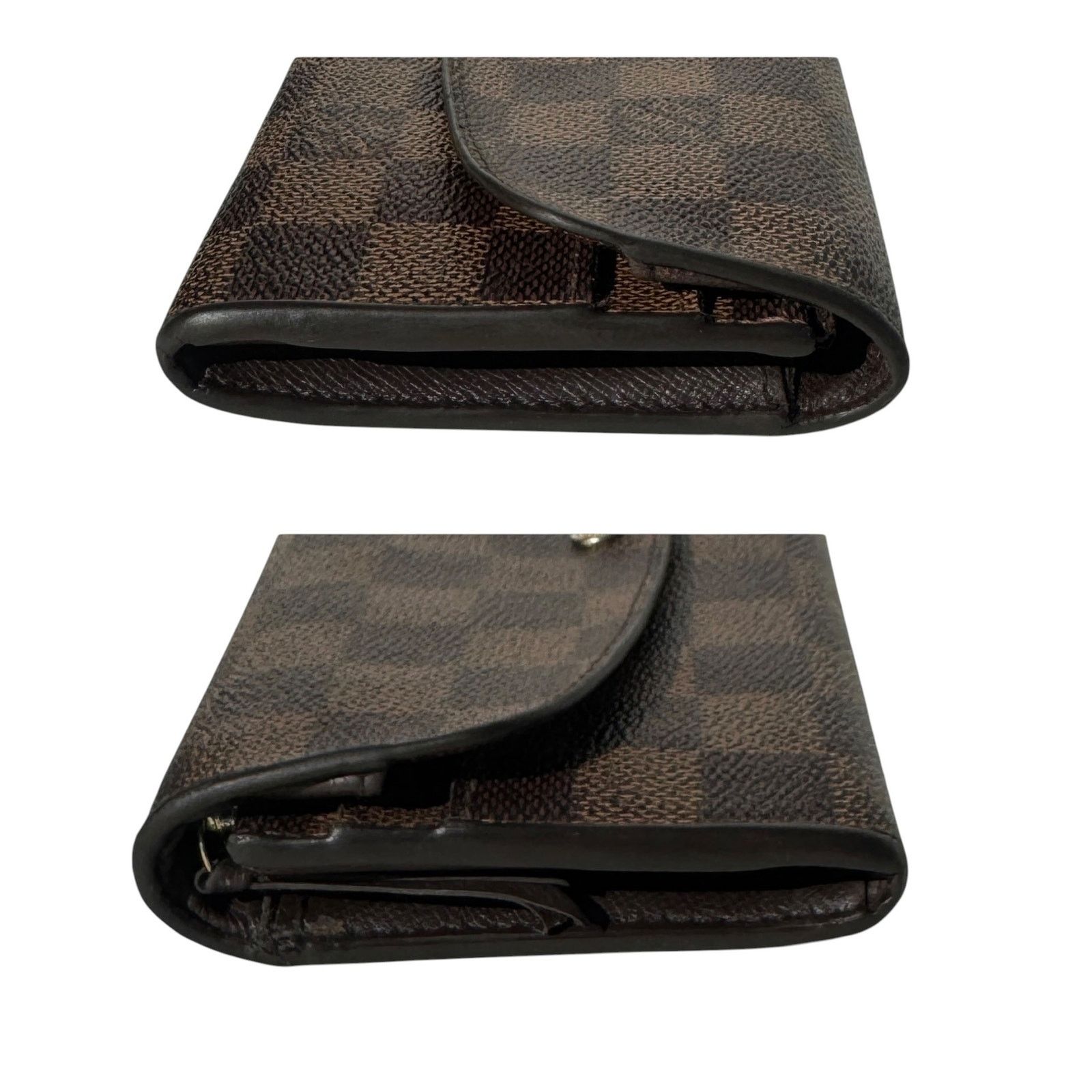 Louis Vuitton Louis Vuitton Damier Ebene Emilie Long Wallet Authentic LV Size ONE SIZE - 5 Thumbnail