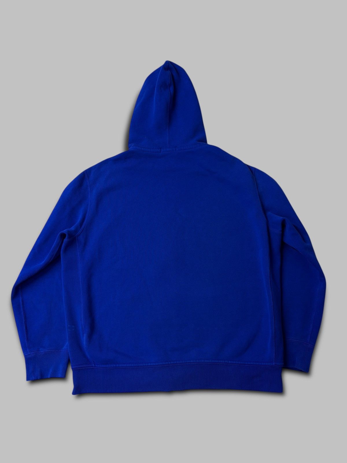 Polo Ralph Lauren Vintage Polo Ralph Lauren Zip Up Hoodie Royal Blue Size US XL / EU 56 / 4 - 2 Thumbnail