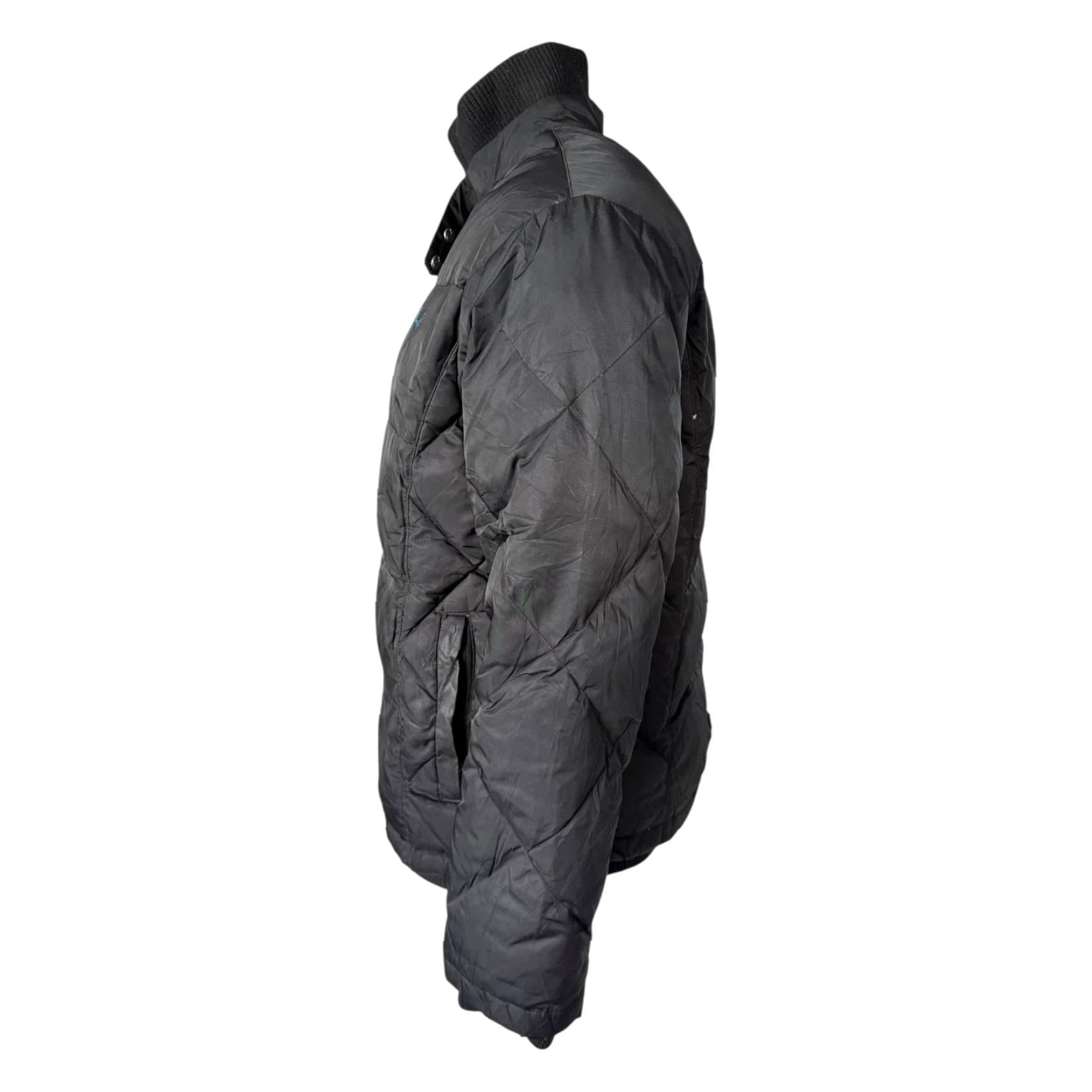 Puma Puma Black Puffer Jacket XL Mens - Full Zip, Rib Collar, Logo, Winter, Regular Size - Black, PUMA Jacket - XL (Fits Large) Size US XL / EU 56 / 4 - 3 Thumbnail