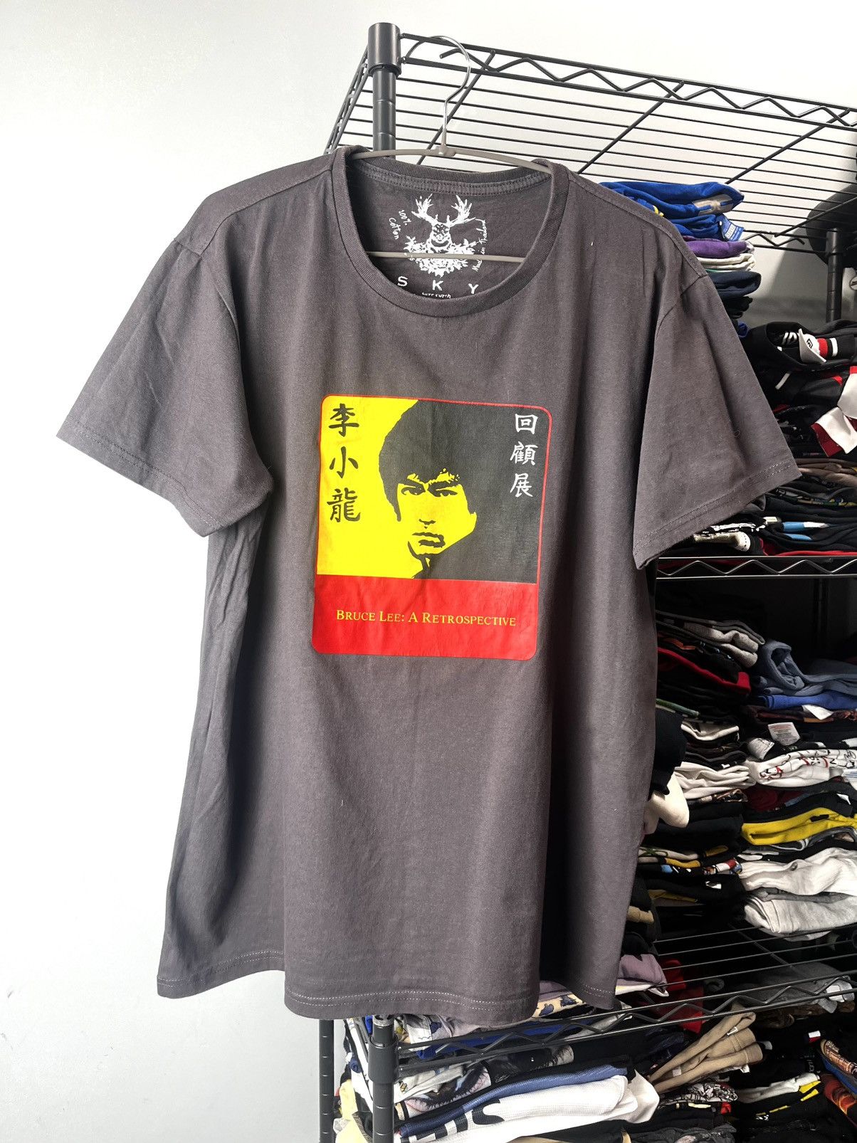 Vintage Vintage Bruce Lee T Shirt Movie Rare Size US M / EU 48-50 / 2 - 1 Thumbnail