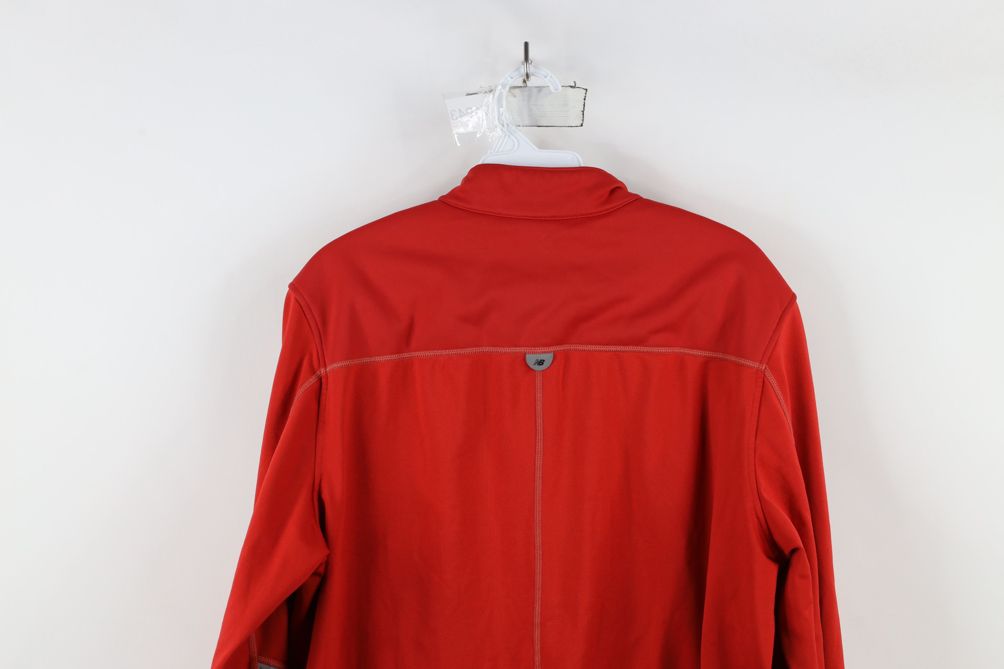 New Balance × Vintage Vintage New Balance Reflective Half Zip Pullover Jacket Red Size US L / EU 52-54 / 3 - 16 Thumbnail