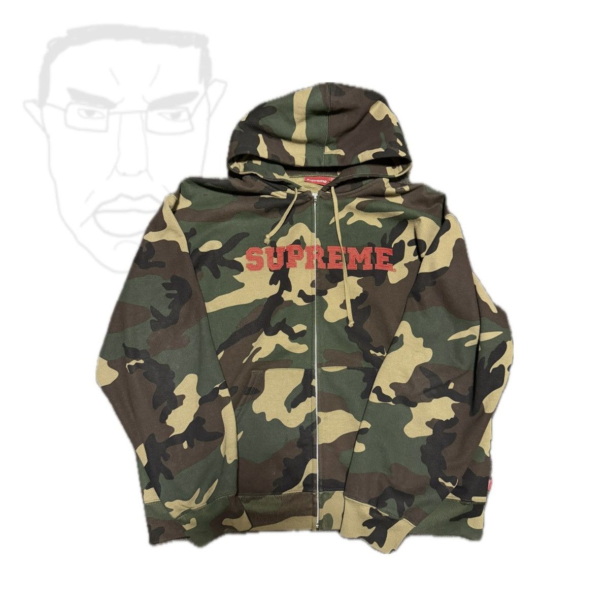 Supreme Collegiate Appliqué Zip Up Hooded Sweatshirt | Grailed