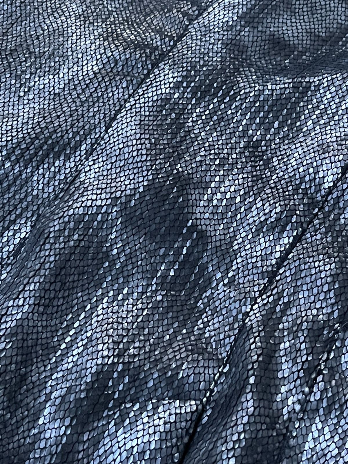 DRYKORN Drykorn Snake Skin Patter Sequin Grey Blazer Size 40R - 17 Thumbnail