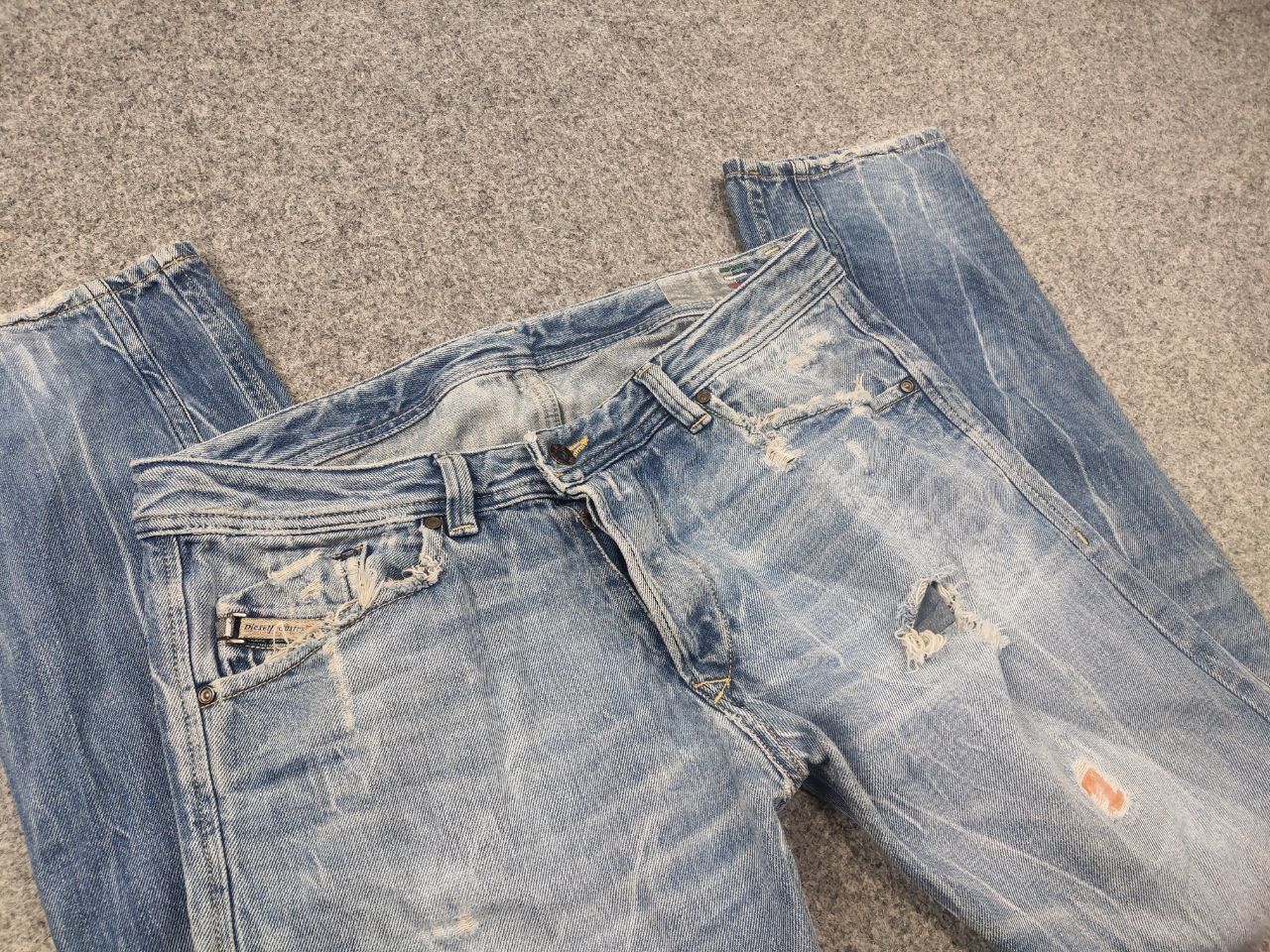 Diesel Vintage Diesel Industries Darron Eyecons Jeans Denim LGB Size US 32 / EU 48 - 12 Thumbnail