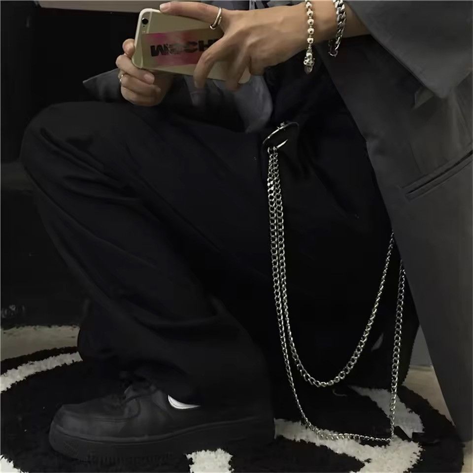 Vintage Rock Metal Pants Waist Chain Size ONE SIZE - 3 Thumbnail