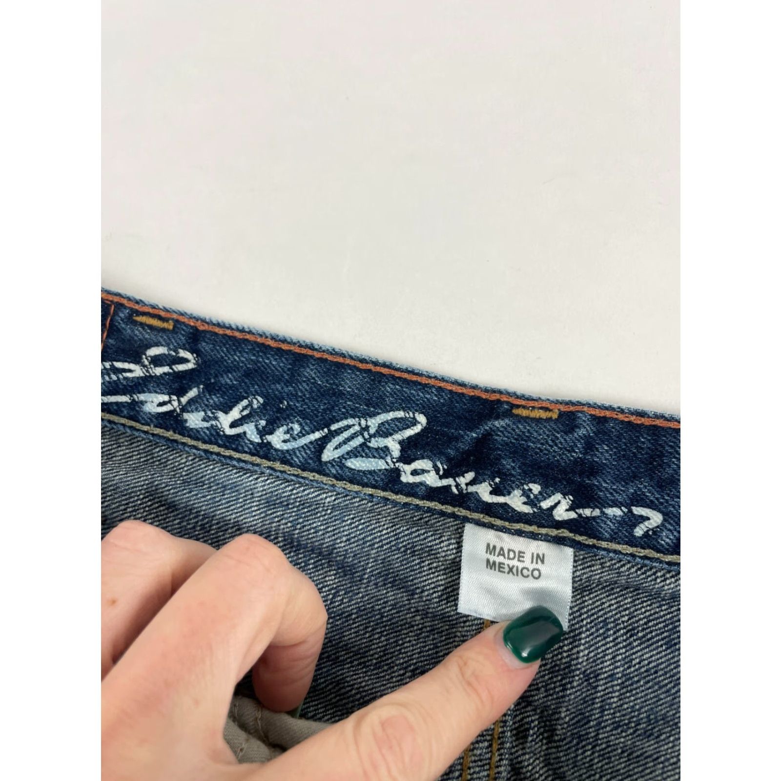 Eddie Bauer Eddie Bauer Jeans Men's 36 Blue Denim Boot Cut Pockets Size US 35 - 7 Thumbnail