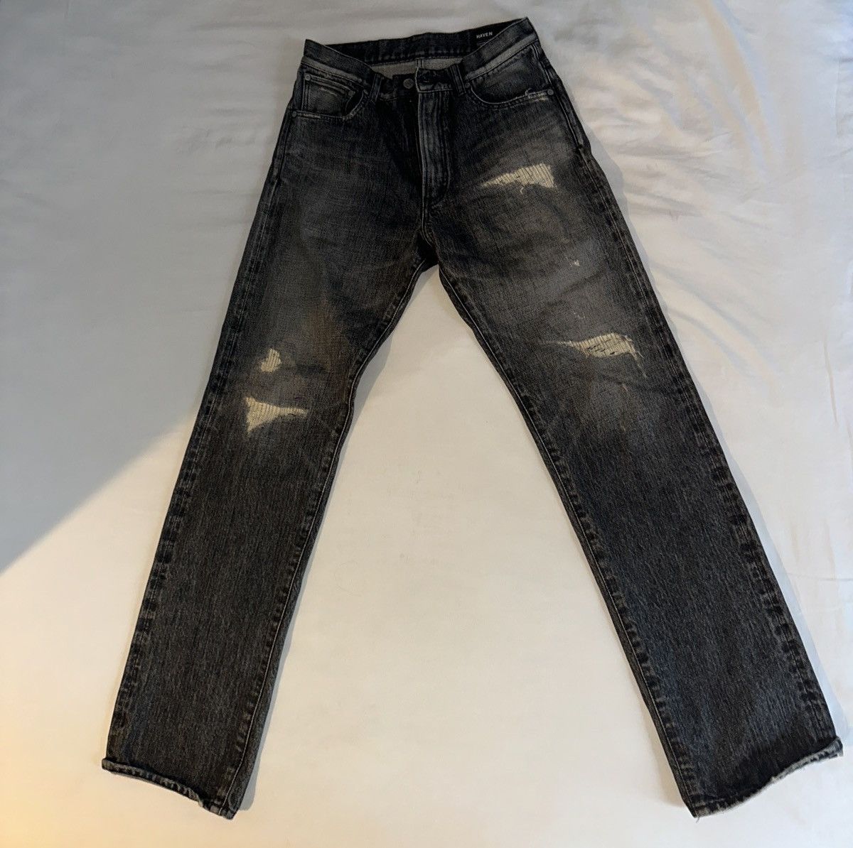 Haven Haven Distressed Jeans Size US 30 / EU 46 - 1 Thumbnail