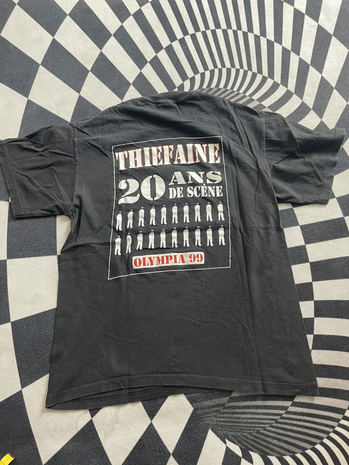 Band Tees Hubert-Félix Thiéfaine 20 Ans de Scène T-Shirt - Olympia 99 Size US L / EU 52-54 / 3 - 1 Thumbnail