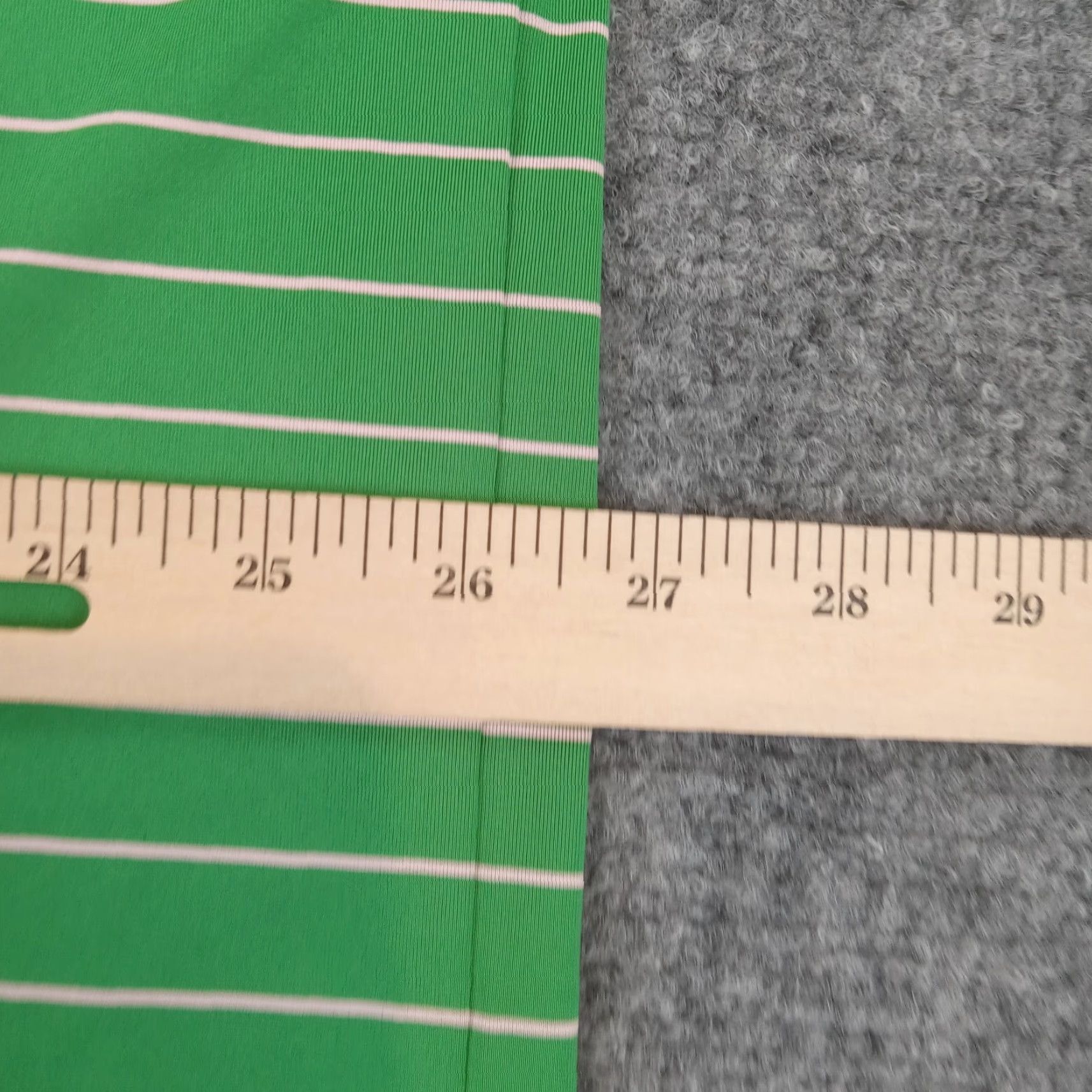 Footjoy Footjoy Polo Shirt Men 2XL XXL Green White Striped Short Sleeve Stretch Casual Polo Size US XXL / EU 58 / 5 - 4 Thumbnail