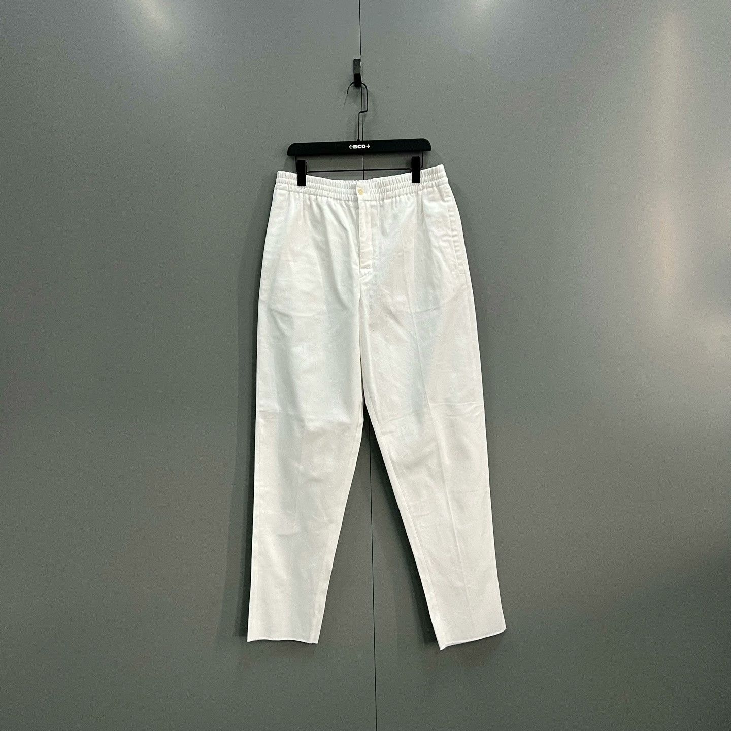 Hermes Hermes White Elastic Waist Pants Size US 28 / EU 44 - 1 Thumbnail