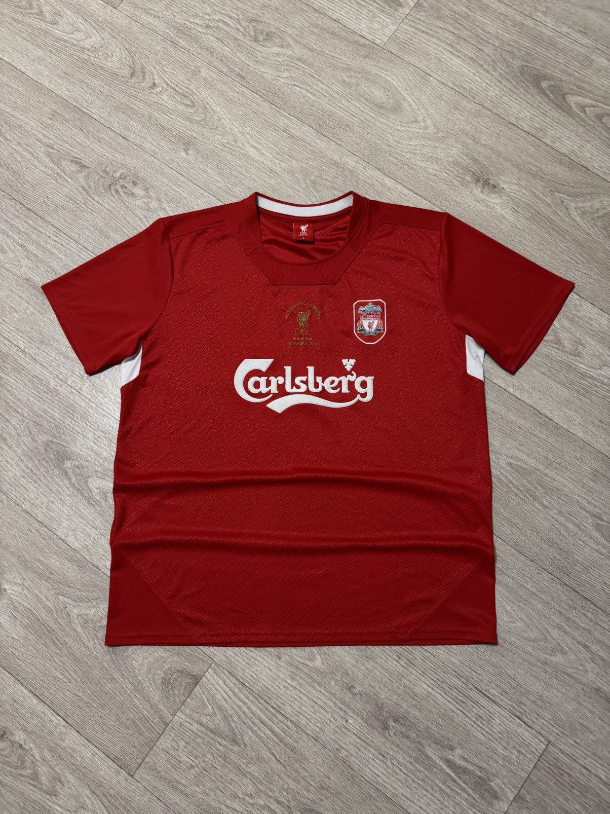 Vintage 🔷Official Retro Carlsberg Liverpool 2004/05 Soccer jersey🔷 Size US L / EU 52-54 / 3 - 1 Thumbnail