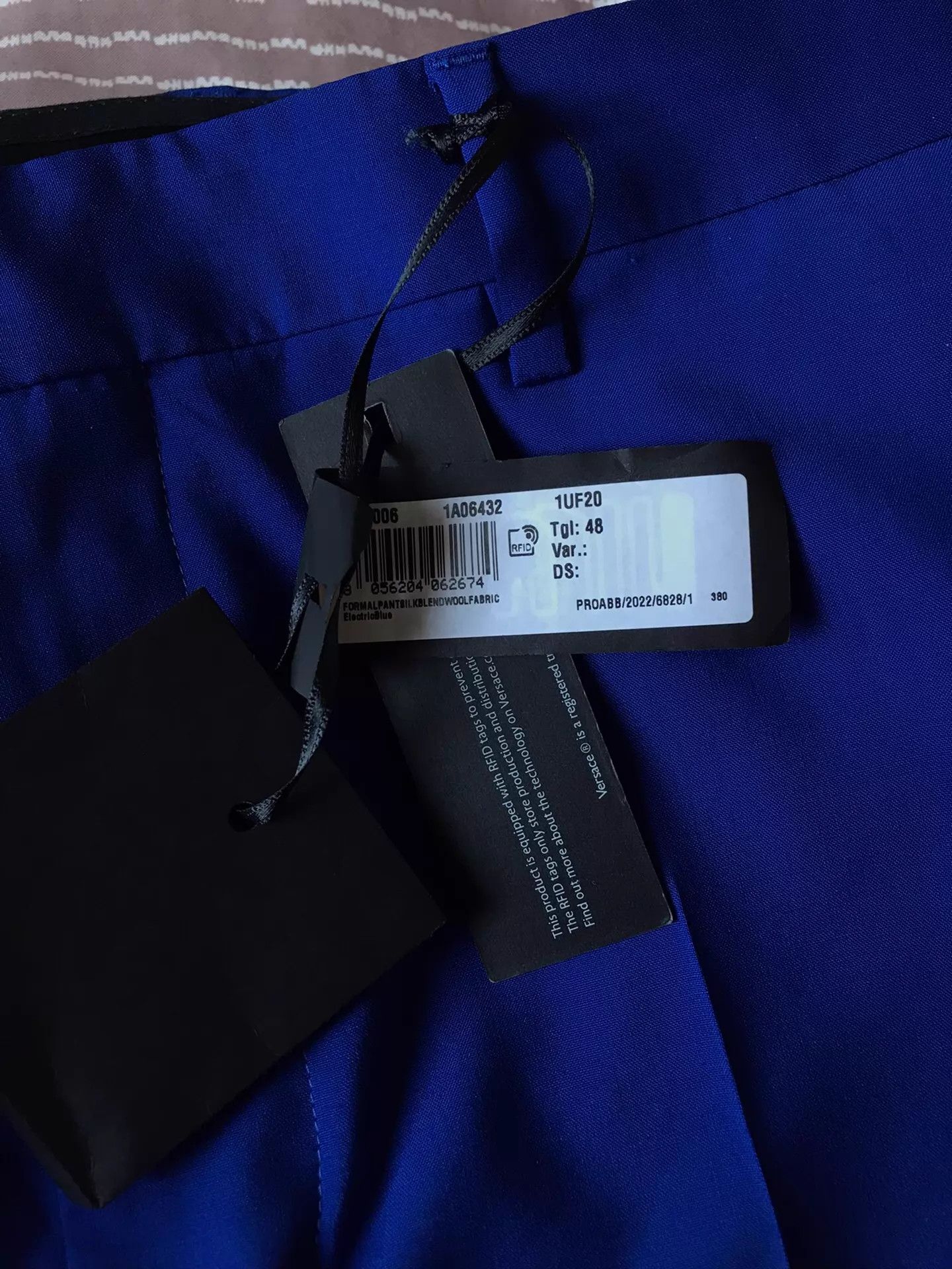 Versace Versace Main Line NWT Wool-Silk Drapey Pants 48 Size US 32 / EU 48 - 3 Thumbnail