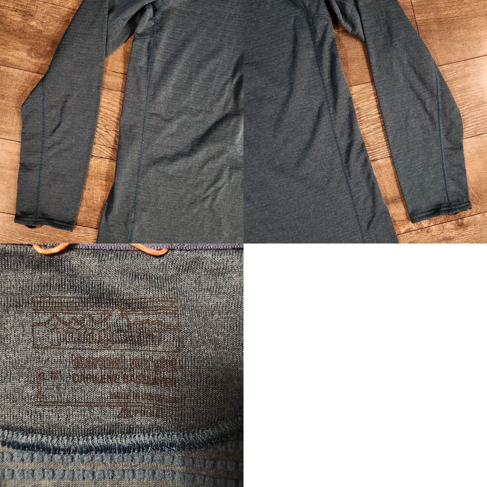Patagonia Patagonia Capilene Pullover Mens Large Green 1/4 Zip Long Sleeve Baselayer Top Size US L / EU 52-54 / 3 - 9 Thumbnail