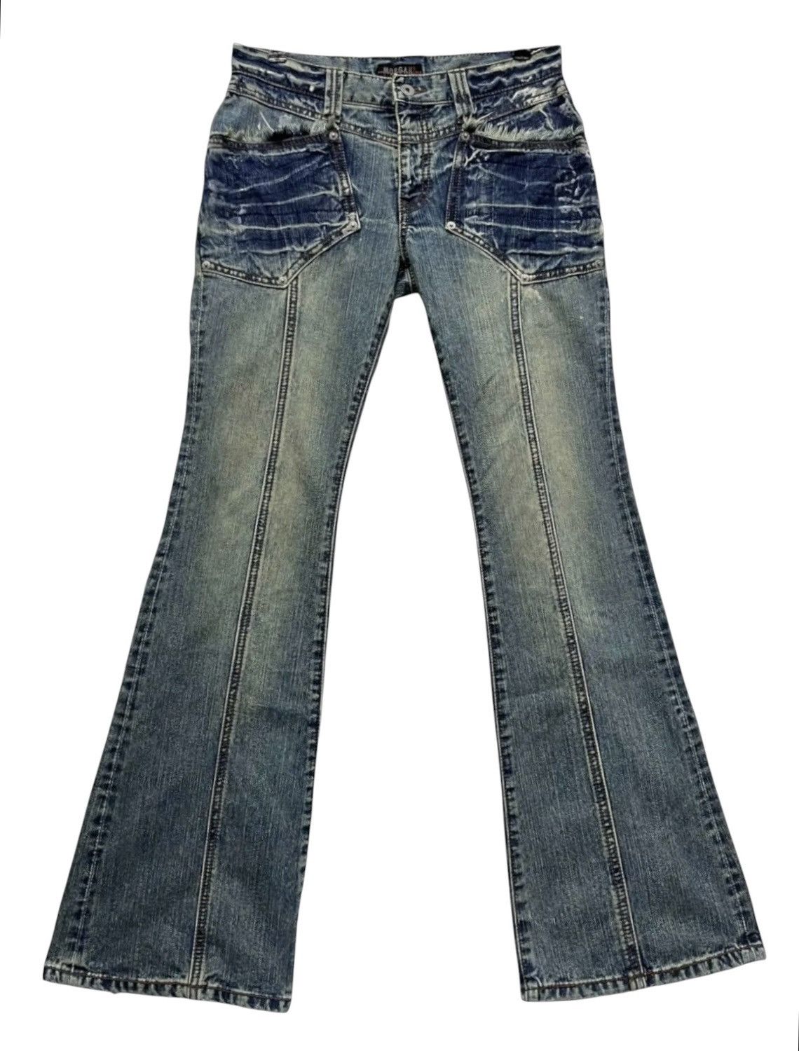 Morgan Homme 90’s FYE FLARE🔥MORGAN HOMME Lowrise Woman’s Bush Pants Size 30" / US 8 / IT 44 - 1 Thumbnail
