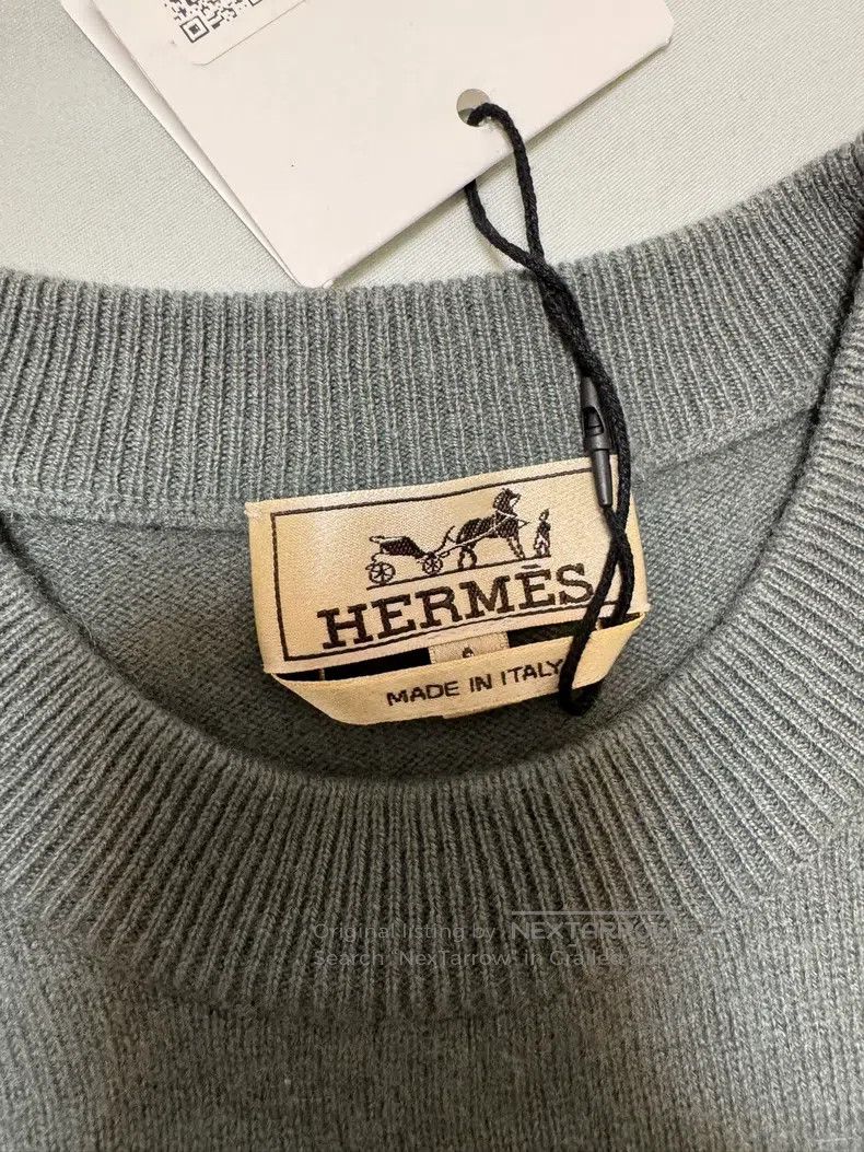 Hermes Hermes Cashmere Sweater, Size S. 100% Goat Cashmere, sleev Size US S / EU 44-46 / 1 - 7 Thumbnail