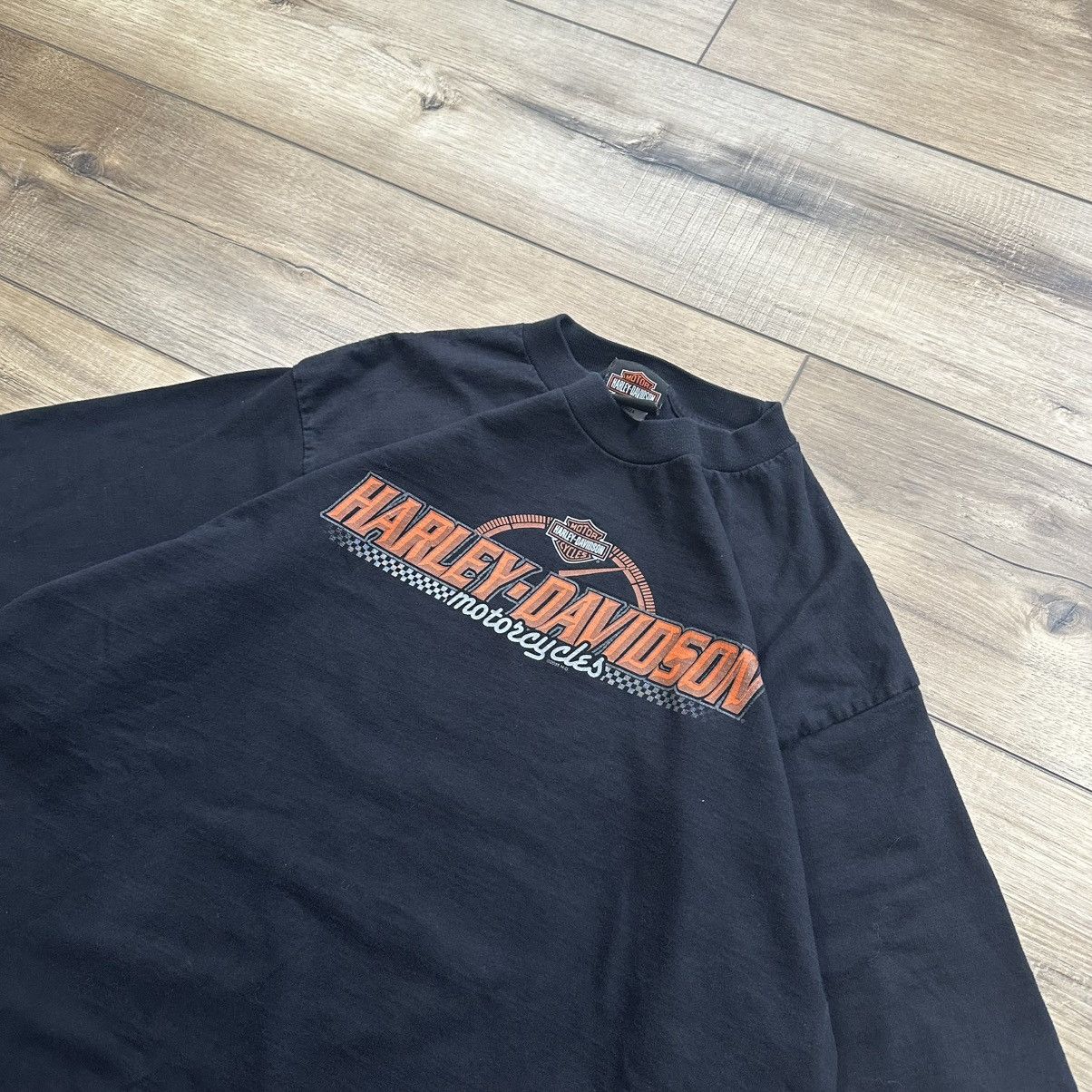 Harley Davidson Vintage 2000s Harley Davidson Made in USA Biker Graphic Tee Size US XL / EU 56 / 4 - 3 Thumbnail