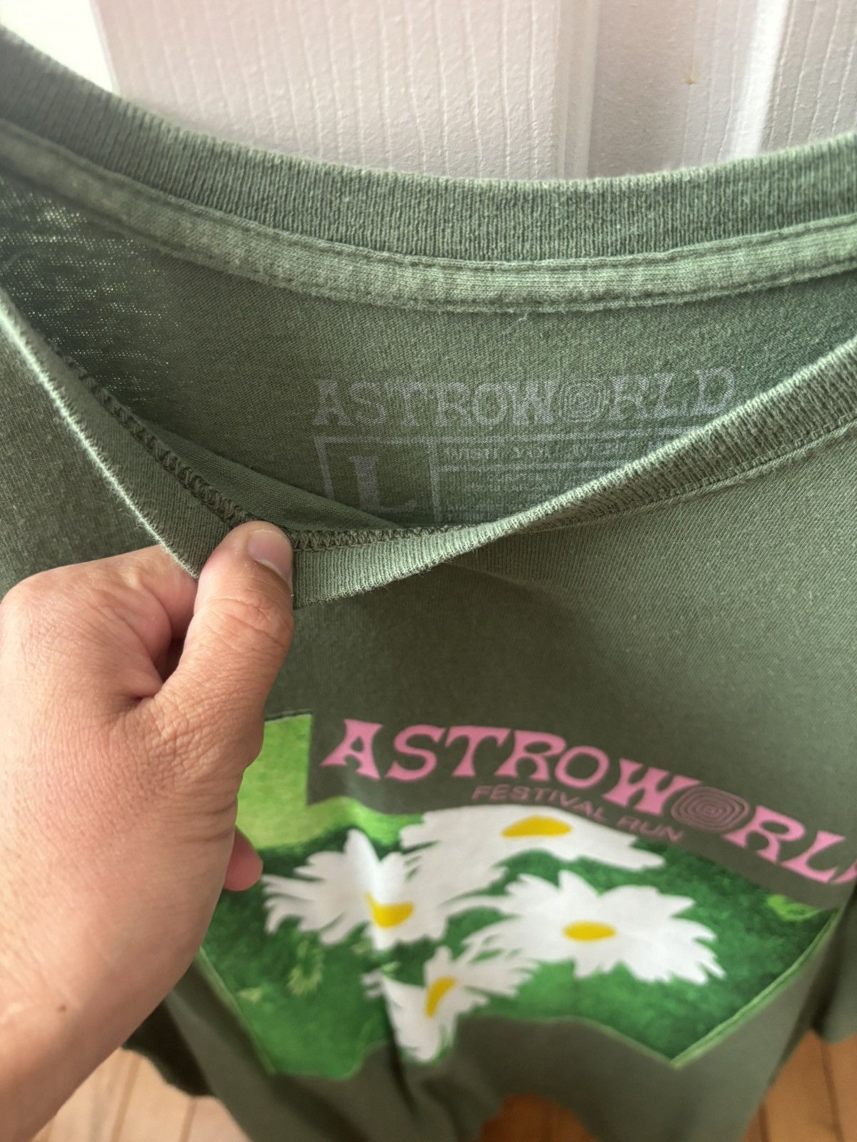 Travis Scott Travis scott festival run t shirt Size US L / EU 52-54 / 3 - 2 Thumbnail