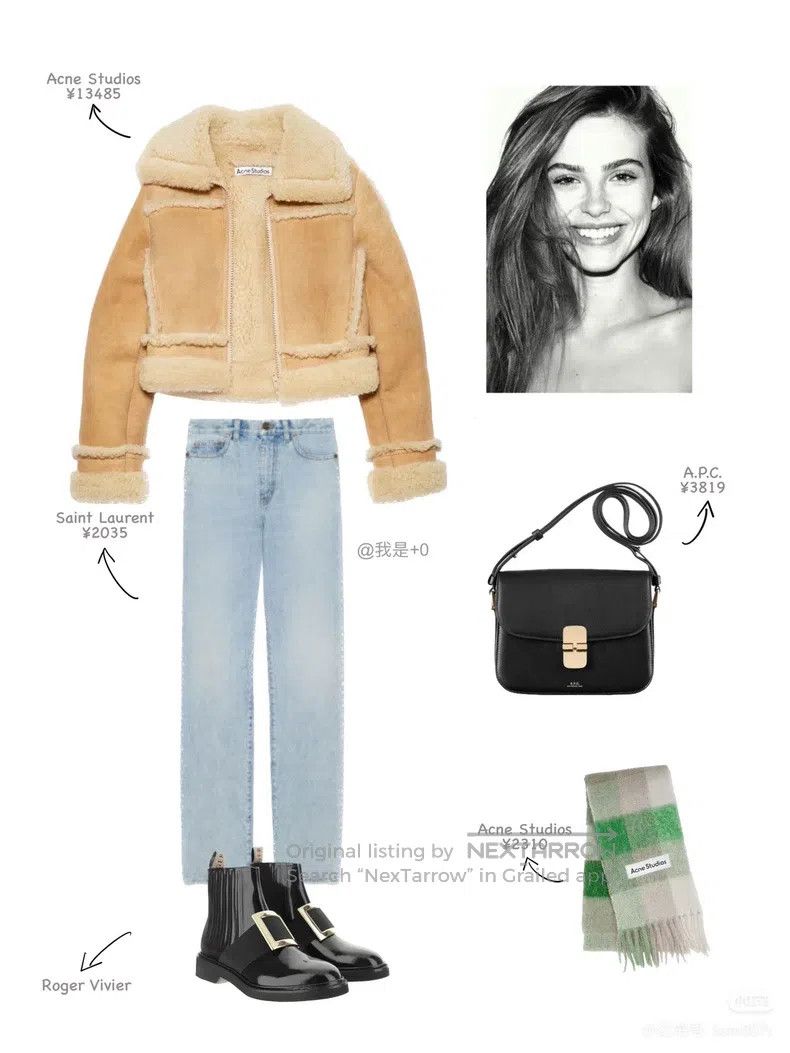 Acne Studios Acne Studios Shearling short jacket Size XS / US 0-2 / IT 36-38 - 7 Thumbnail