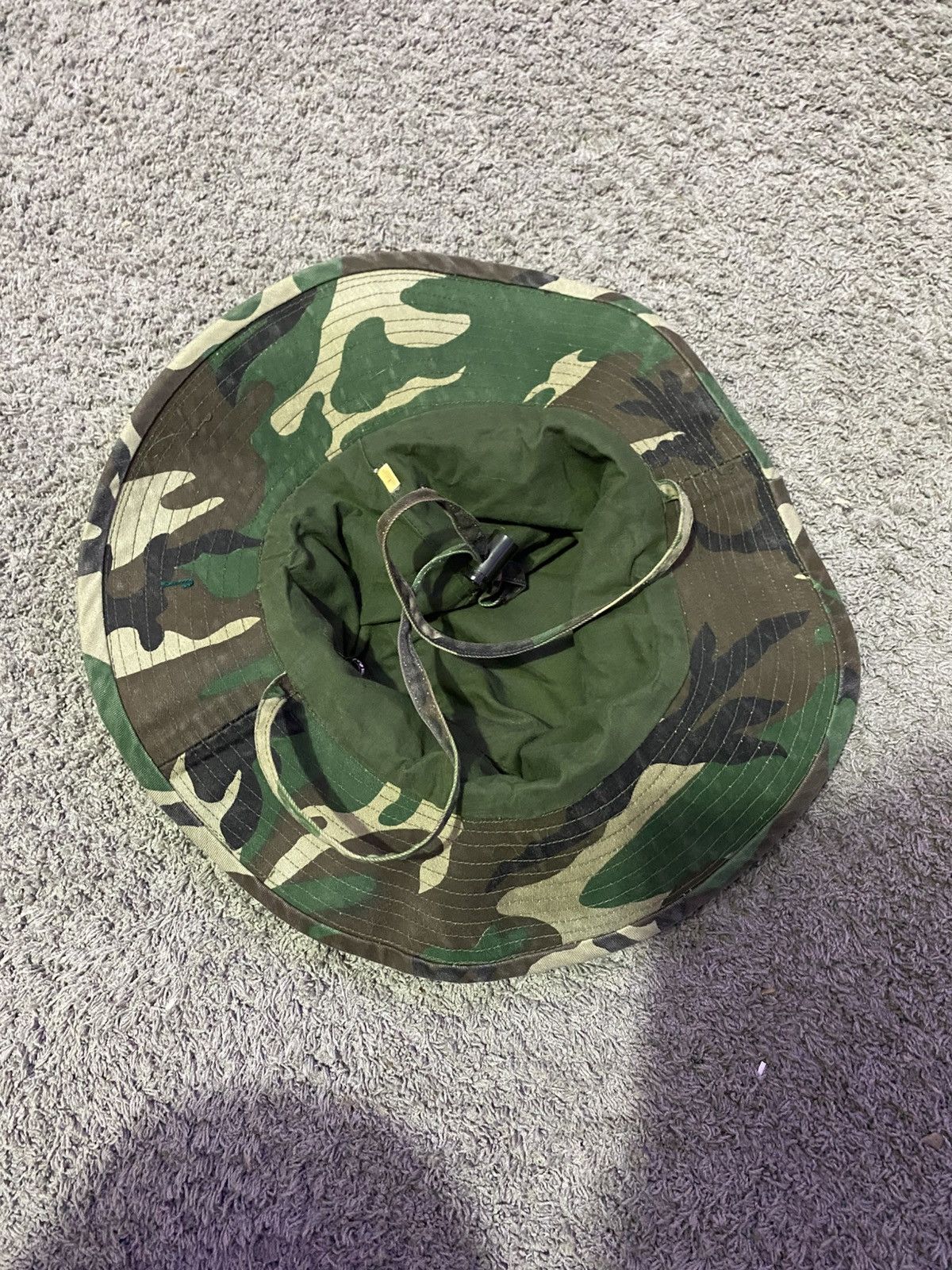 Other Vintage Camo woodland bucket hat Size ONE SIZE - 3 Thumbnail