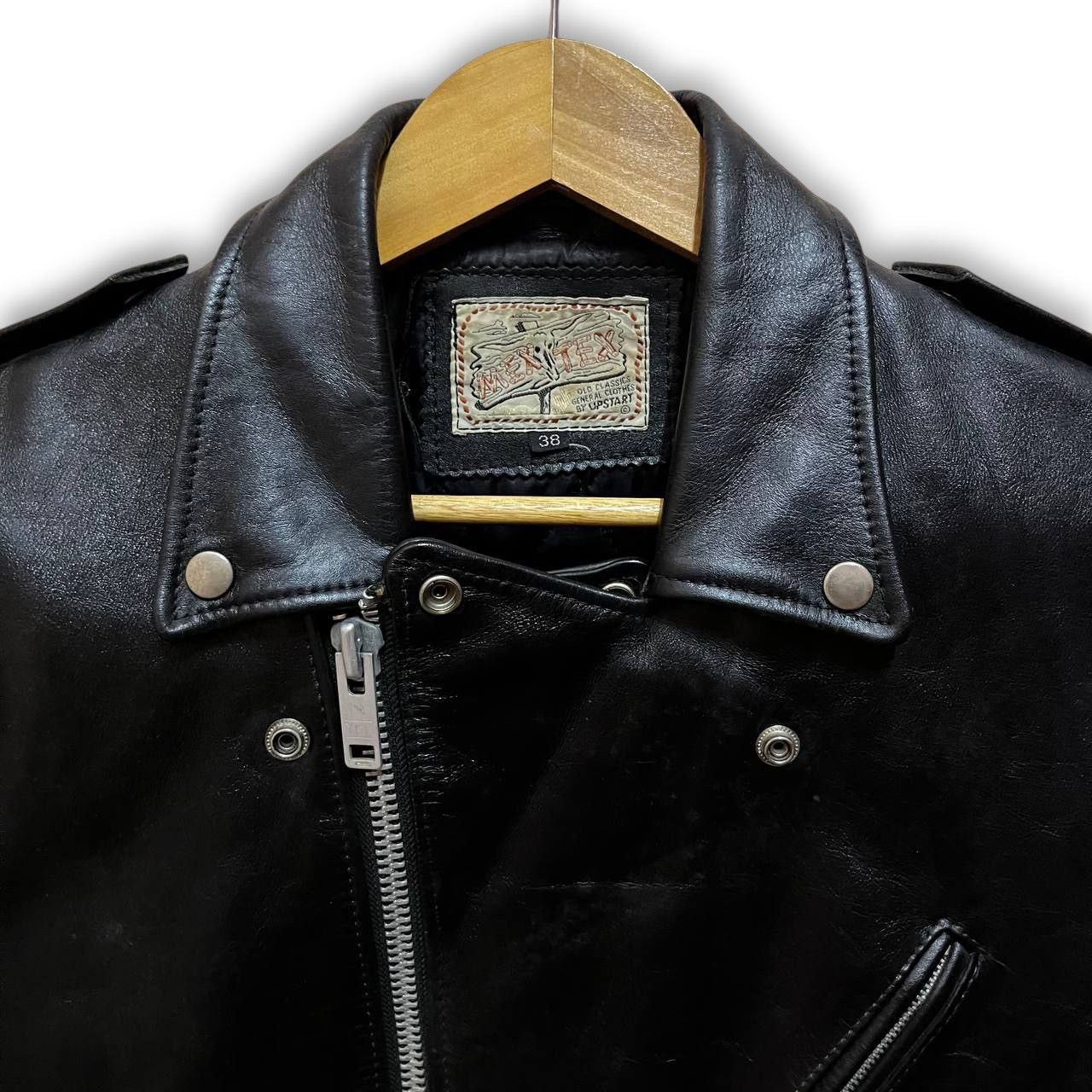 Vintage Vintage 80s Mex Tex Upstart Leather Jacket Size US M / EU 48-50 / 2 - 4 Thumbnail