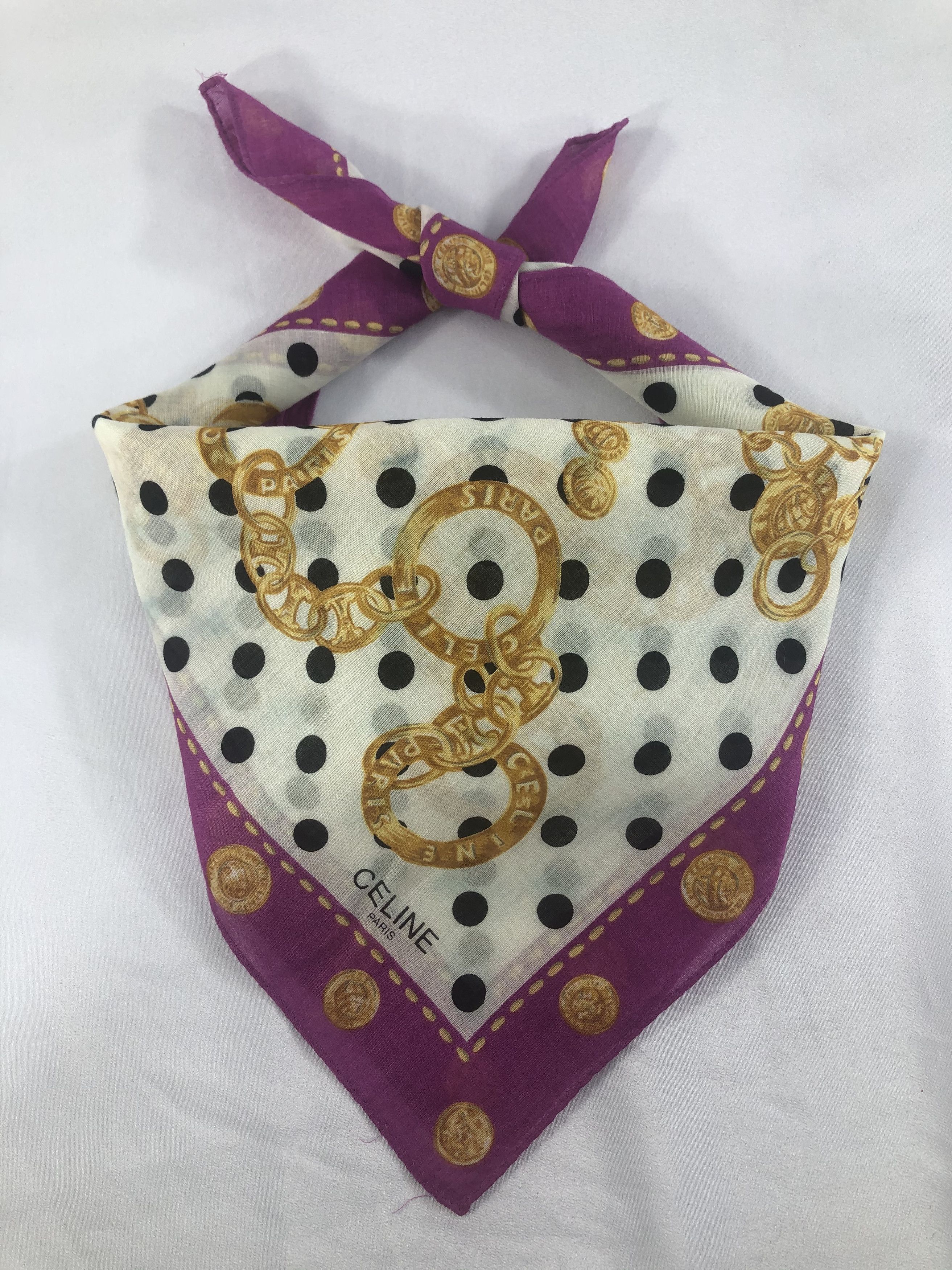 Celine Celine Handkerchief / Bandana / Neckerchief Size ONE SIZE - 1 Thumbnail