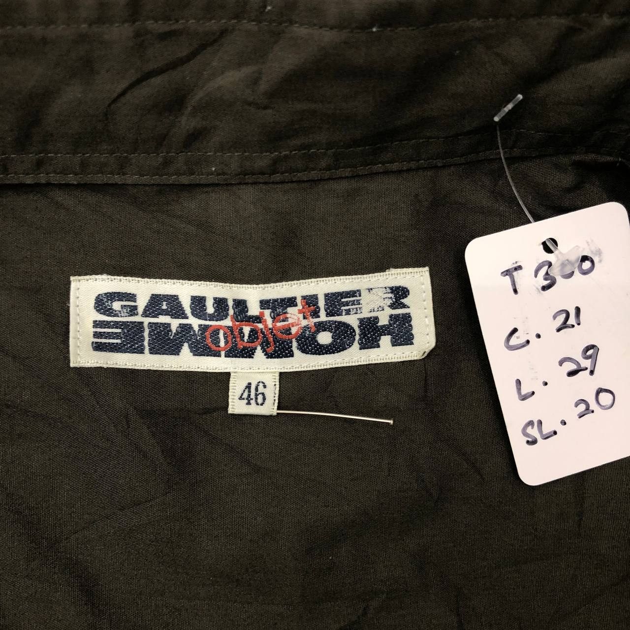 Gaultier Homme Objet T300 GAULTIER HOMME OBJET SHIRTS Size US M / EU 48-50 / 2 - 5 Thumbnail