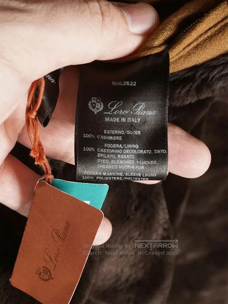 Loro Piana Loro Piana Fur Lined Cashmere Coat. Size US M / EU 48-50 / 2 - 9 Thumbnail
