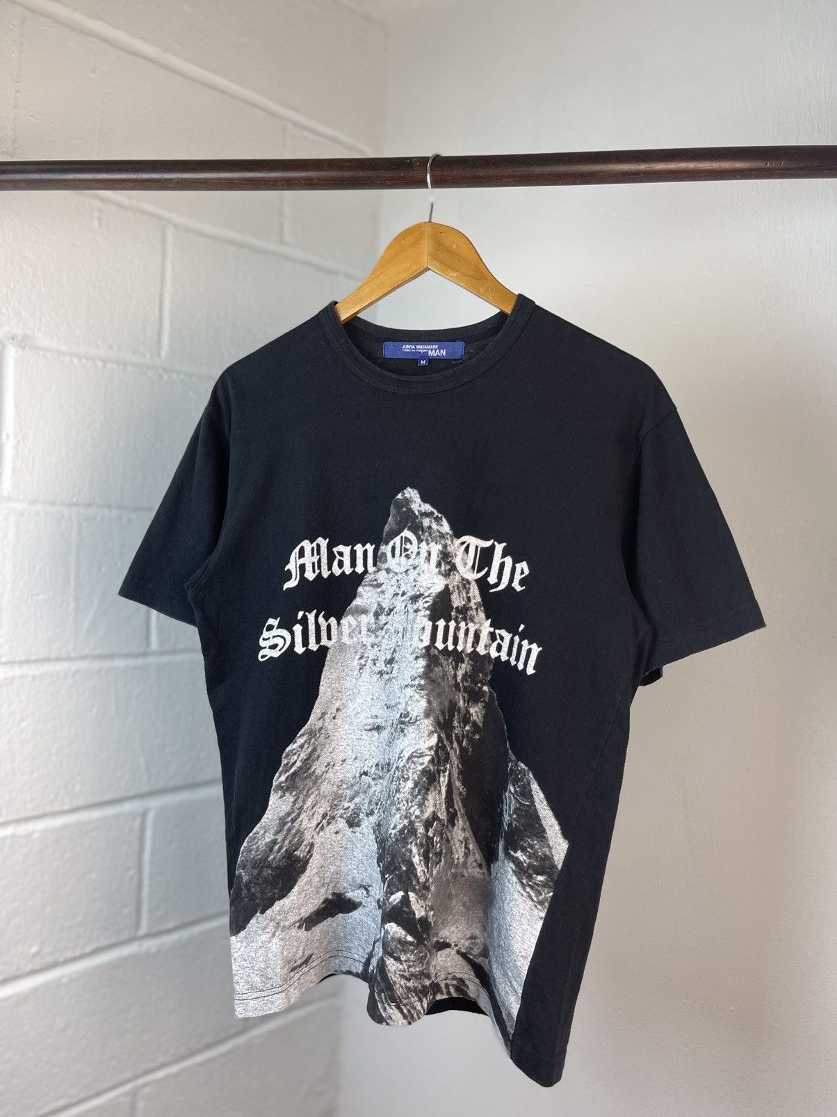 Comme des Garcons Homme Plus × Junya Watanabe × Rei Kawakubo F/W 2004 Junya Watanabe Man On The Silver Mountain Tee Size US M / EU 48-50 / 2 - 3 Thumbnail