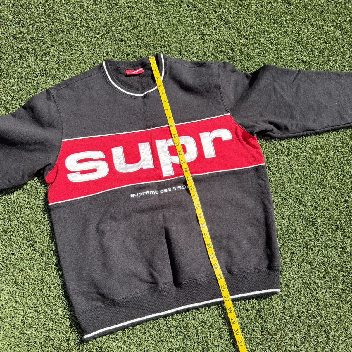 Supreme Supreme Piping Crewneck Size US M / EU 48-50 / 2 - 3 Thumbnail