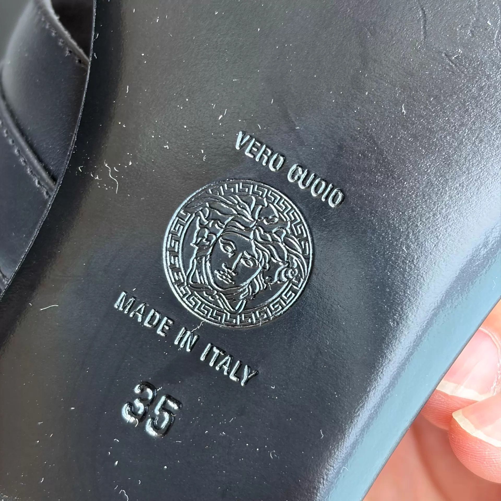 Versace Versace Women's 35 Sandal New Worn Once Box Size US 4.5 / IT 34.5 - 6 Thumbnail