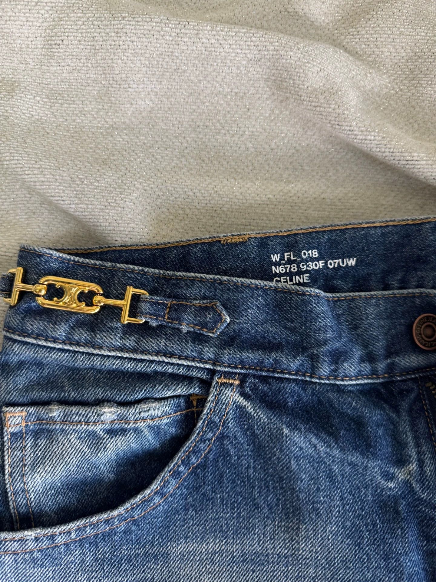 Celine Celine Flared Jeans 99 New Authentic Size 29 Size 29" - 2 Thumbnail